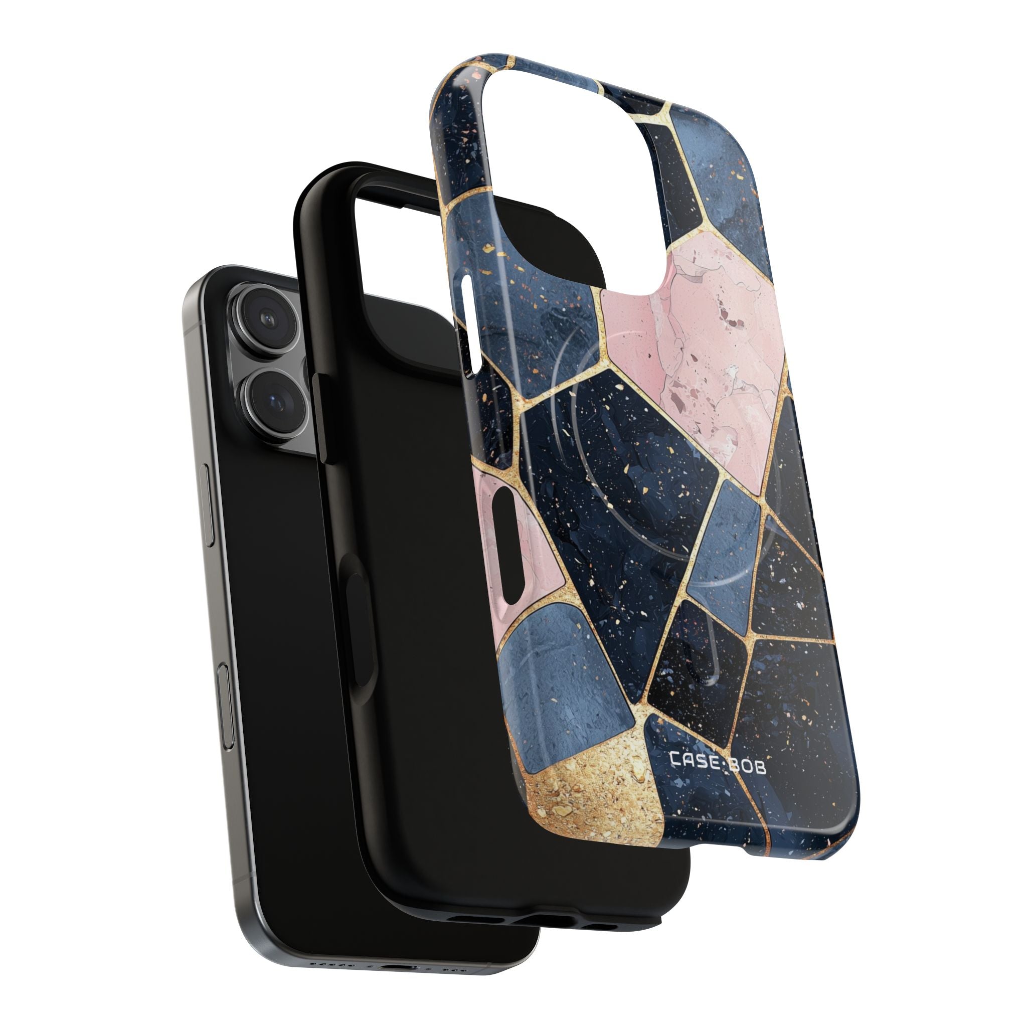 Golden Mosaic iPhone 16 Pro Case - Tough+