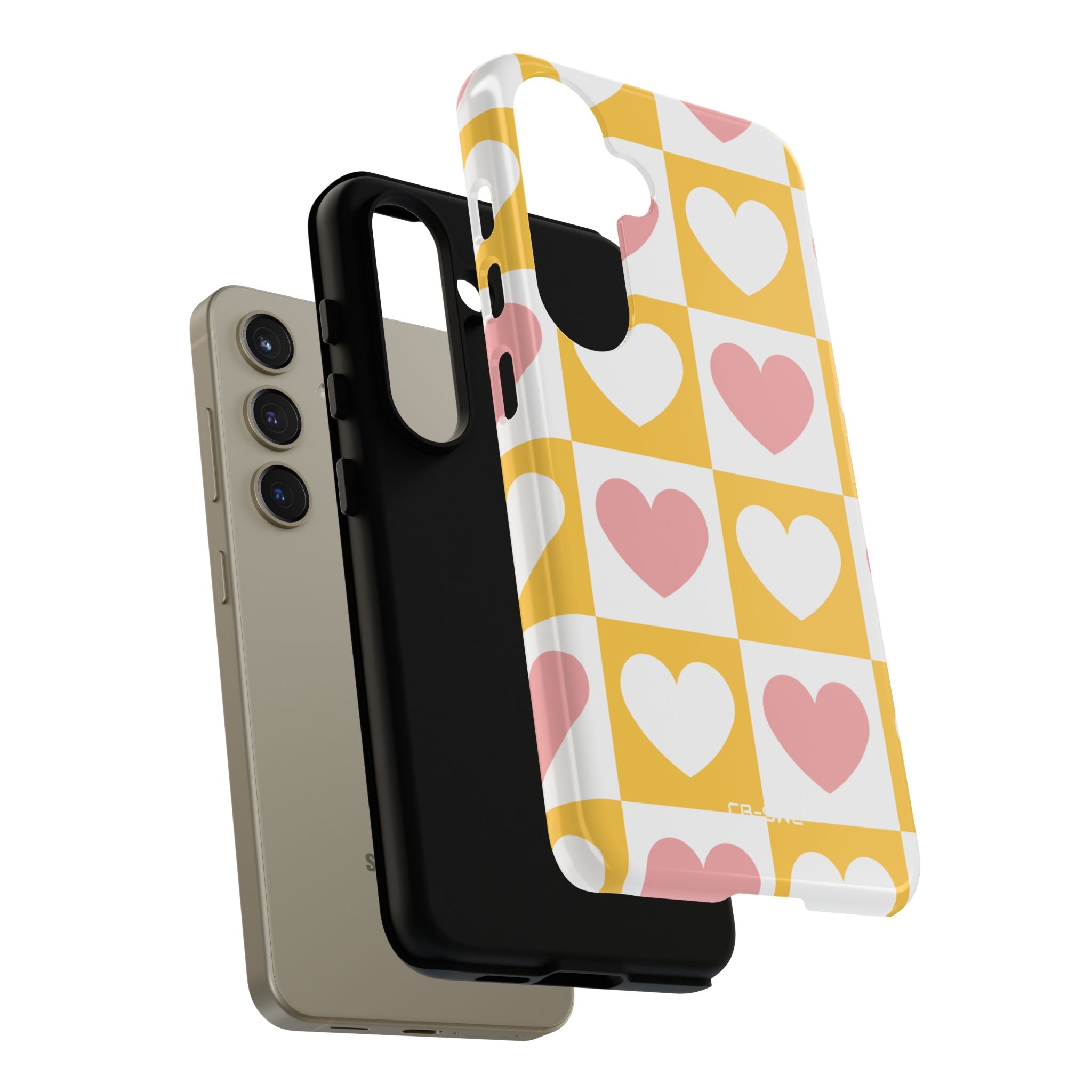 Heart Grid Harmony - Samsung Case
