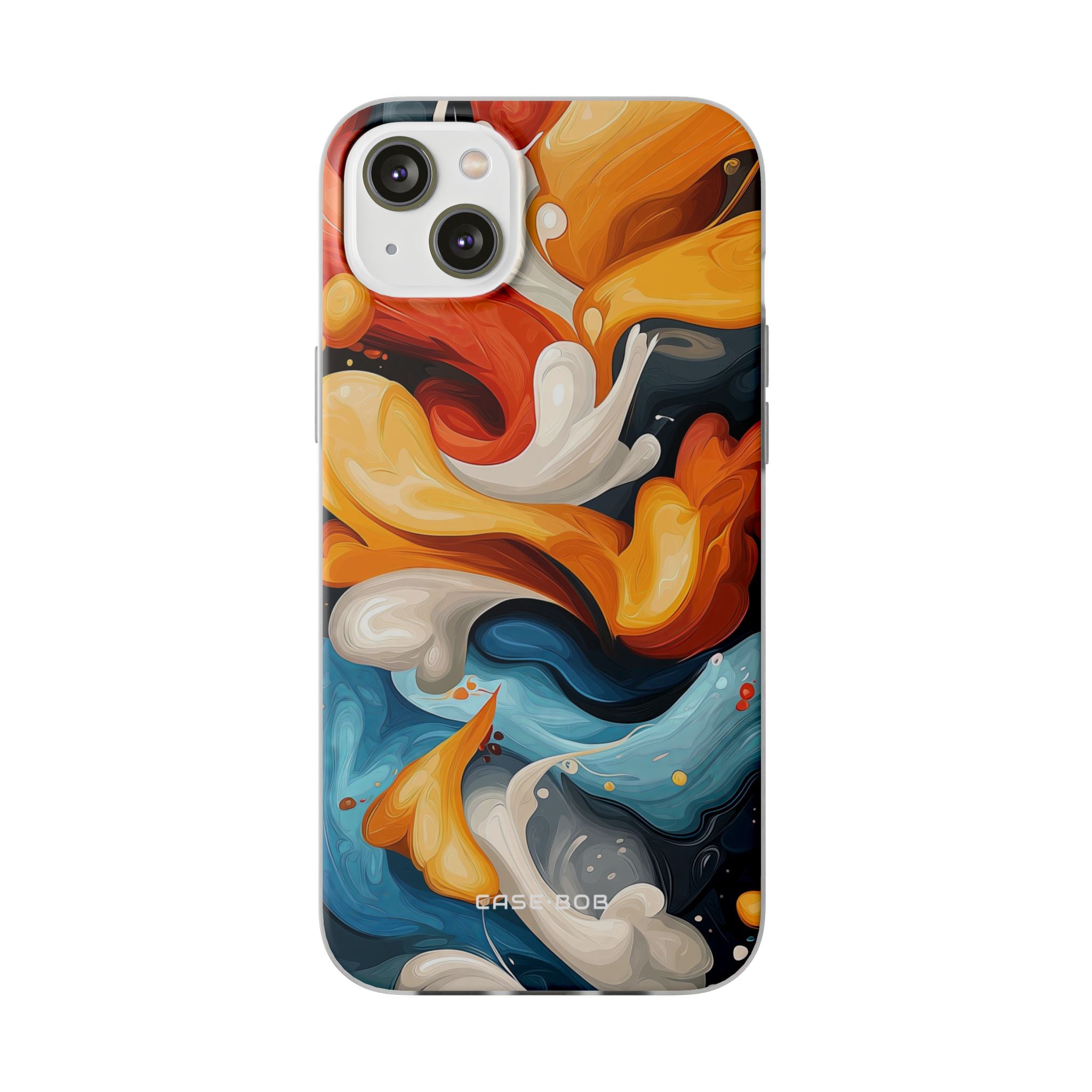 Crimson Ribbon iPhone 14 Plus Case - Soft