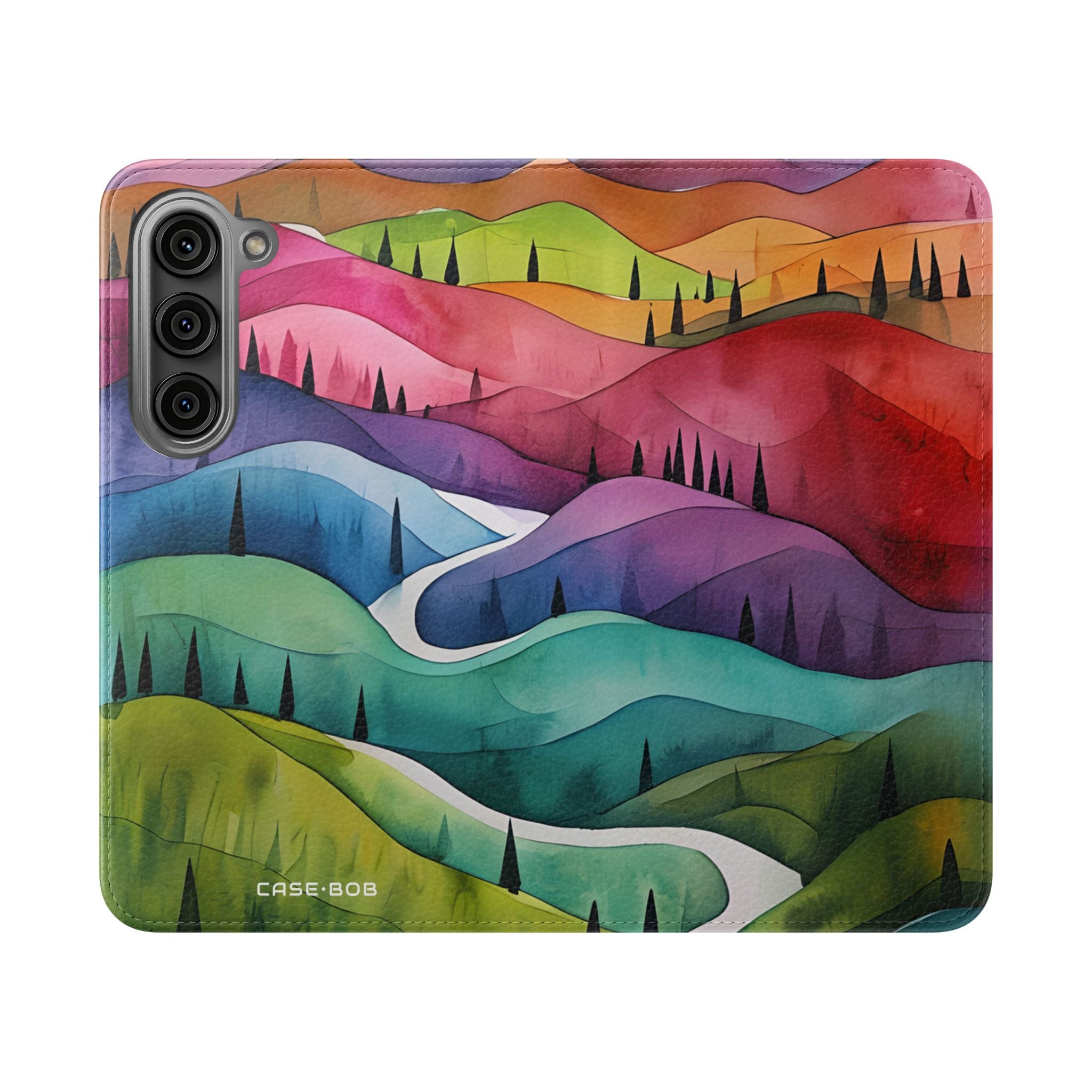 White Pathway - Samsung S23 Case - Wallet