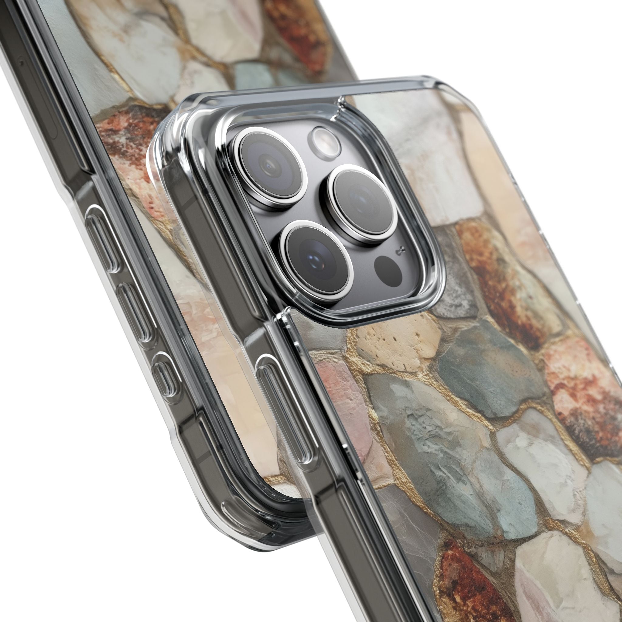 Stone Mosaic Dance iPhone Case - Impact