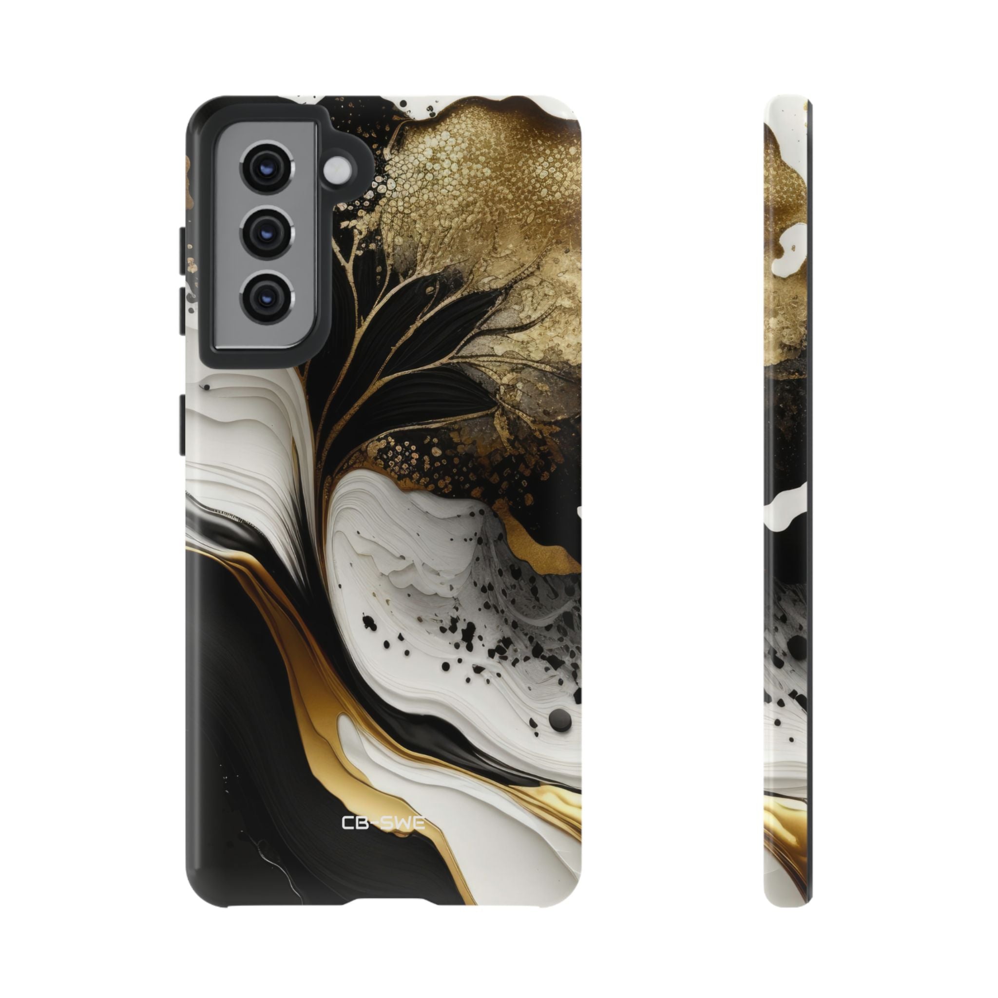 Gold Swirl Elegance - Samsung Case