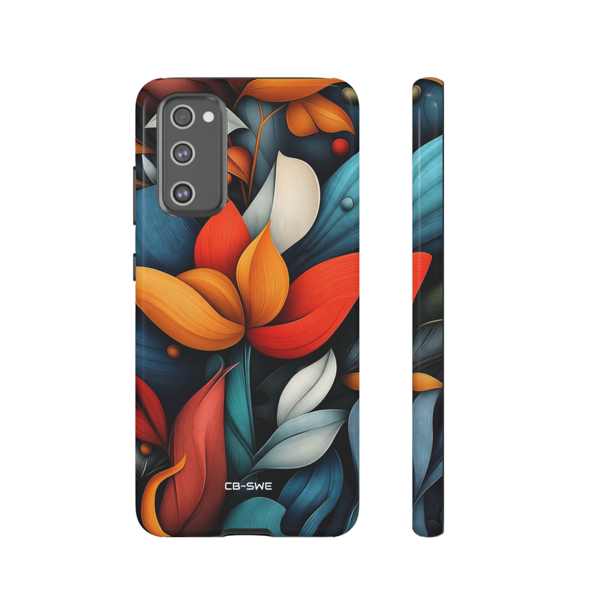Vibrant Floral Harmony - Samsung Case