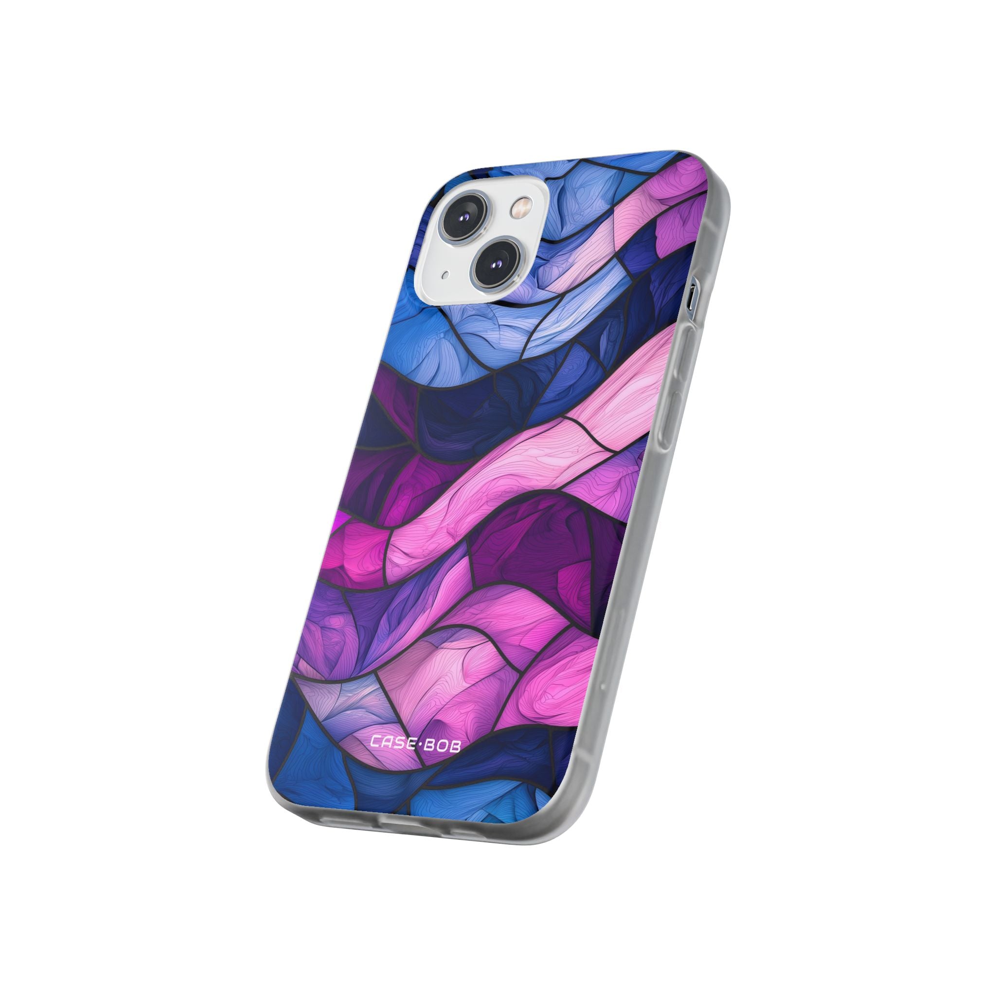 Wavelike Glow iPhone 14 Case - Soft