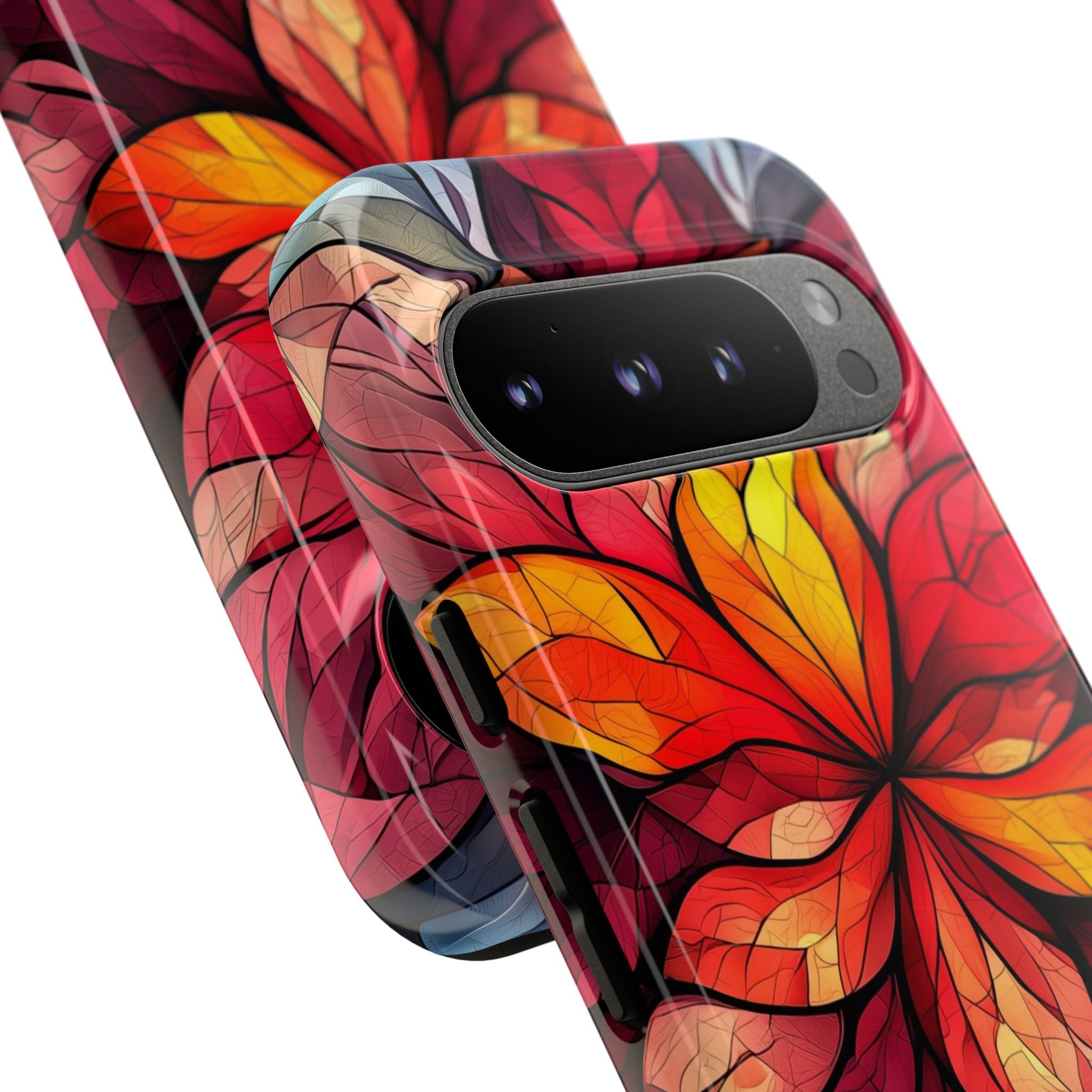 Flame Blossoms Glow - Google Pixel Case