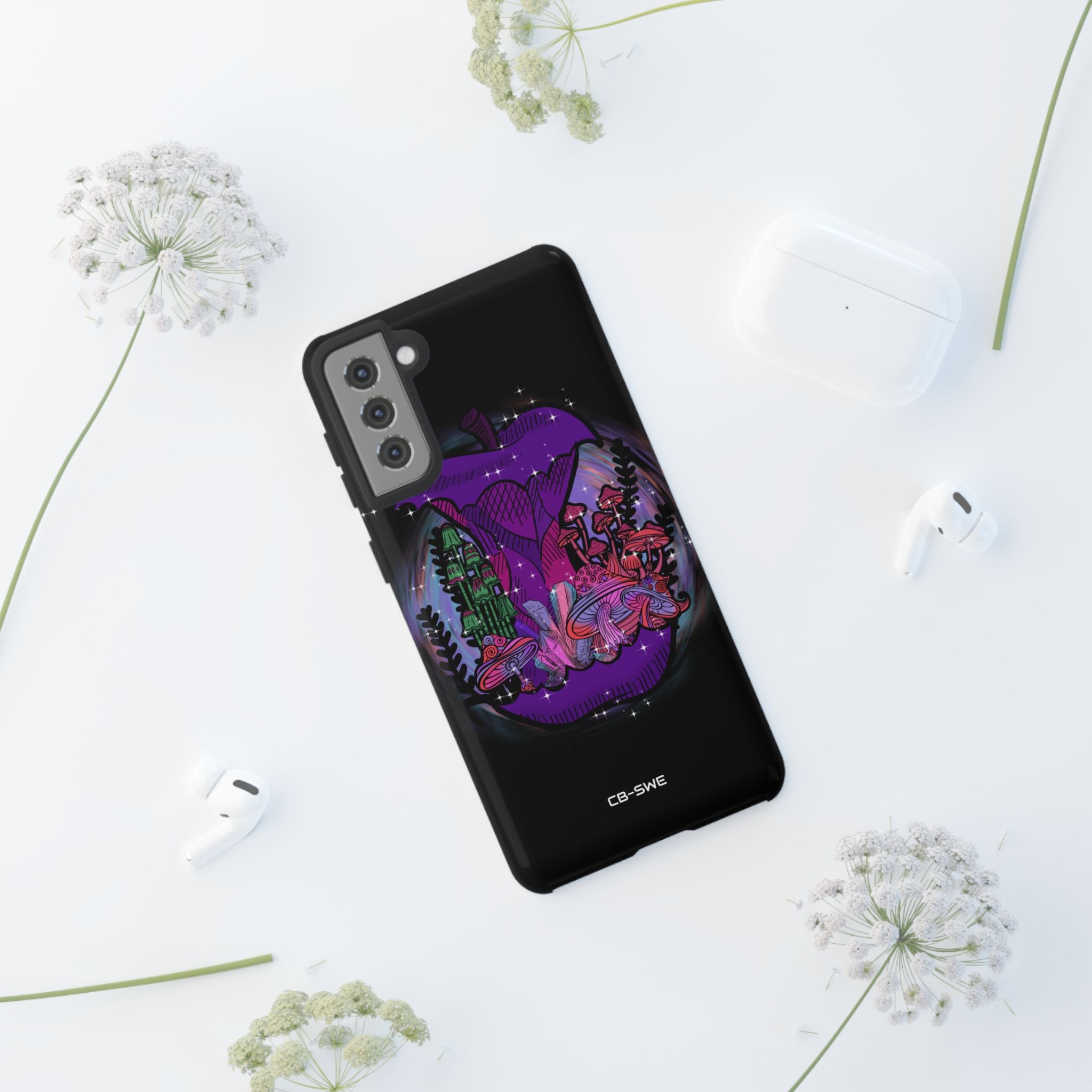 Mystical Purple Apple - Samsung Case