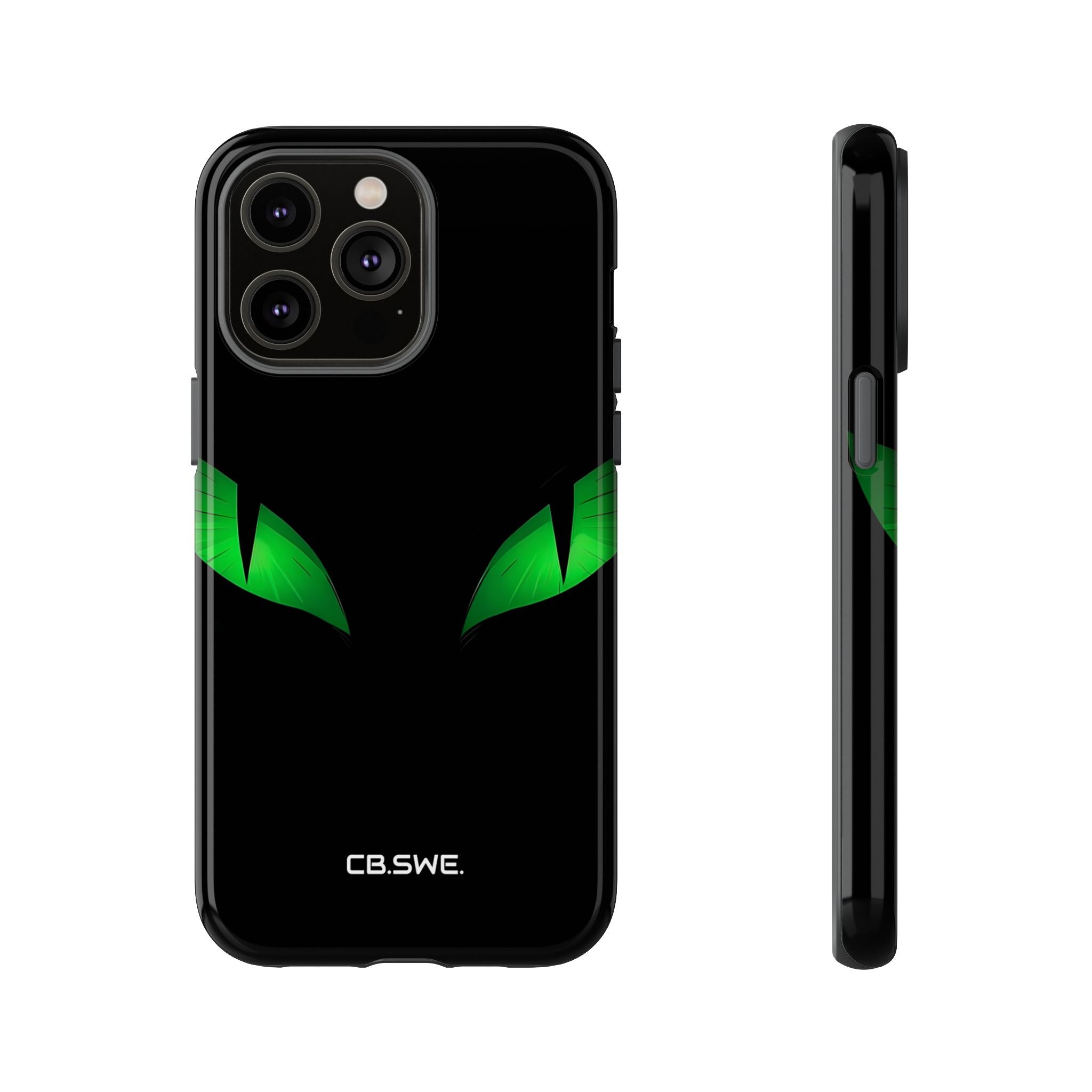 Leuchtend grüne Augen iPhone 14 – Robust