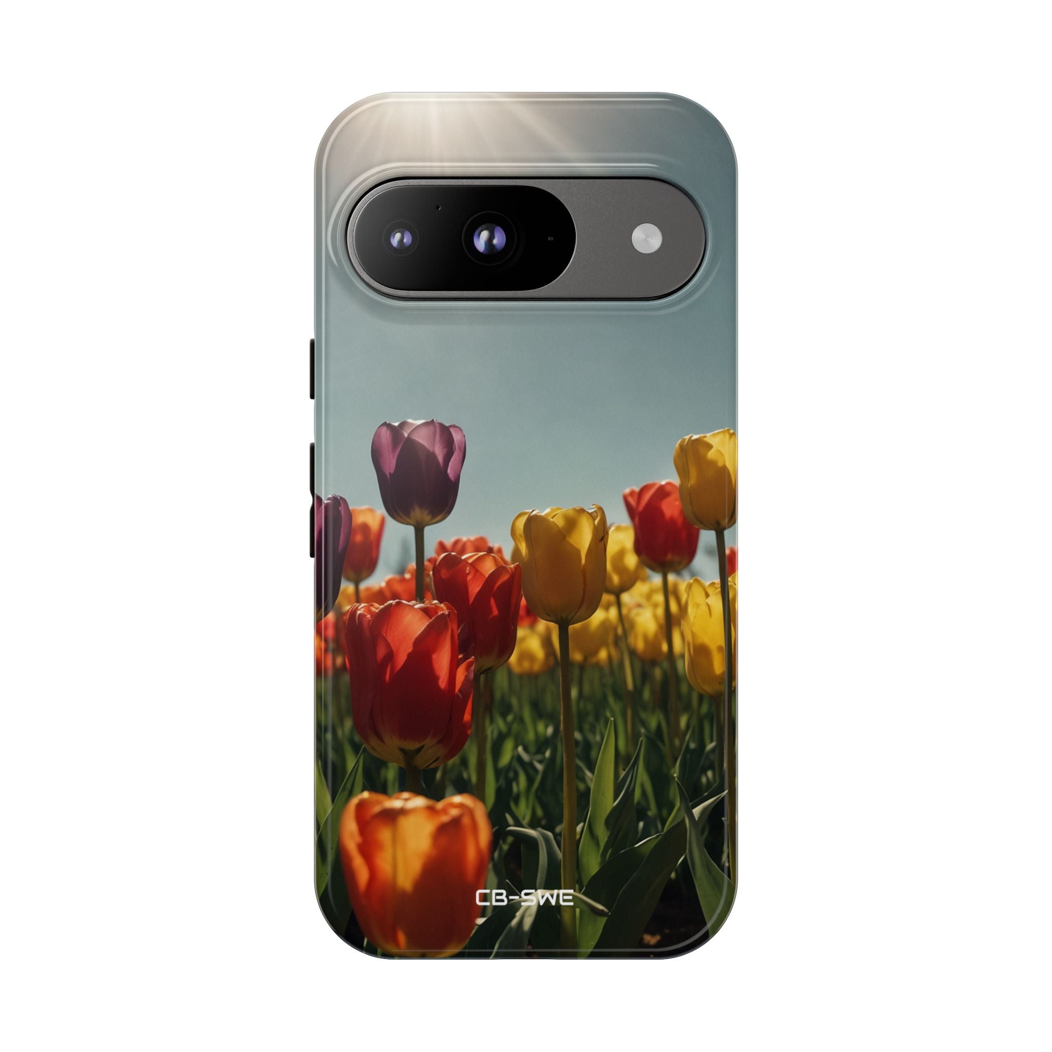 Tulips Embrace Sunlight - Google Pixel Case