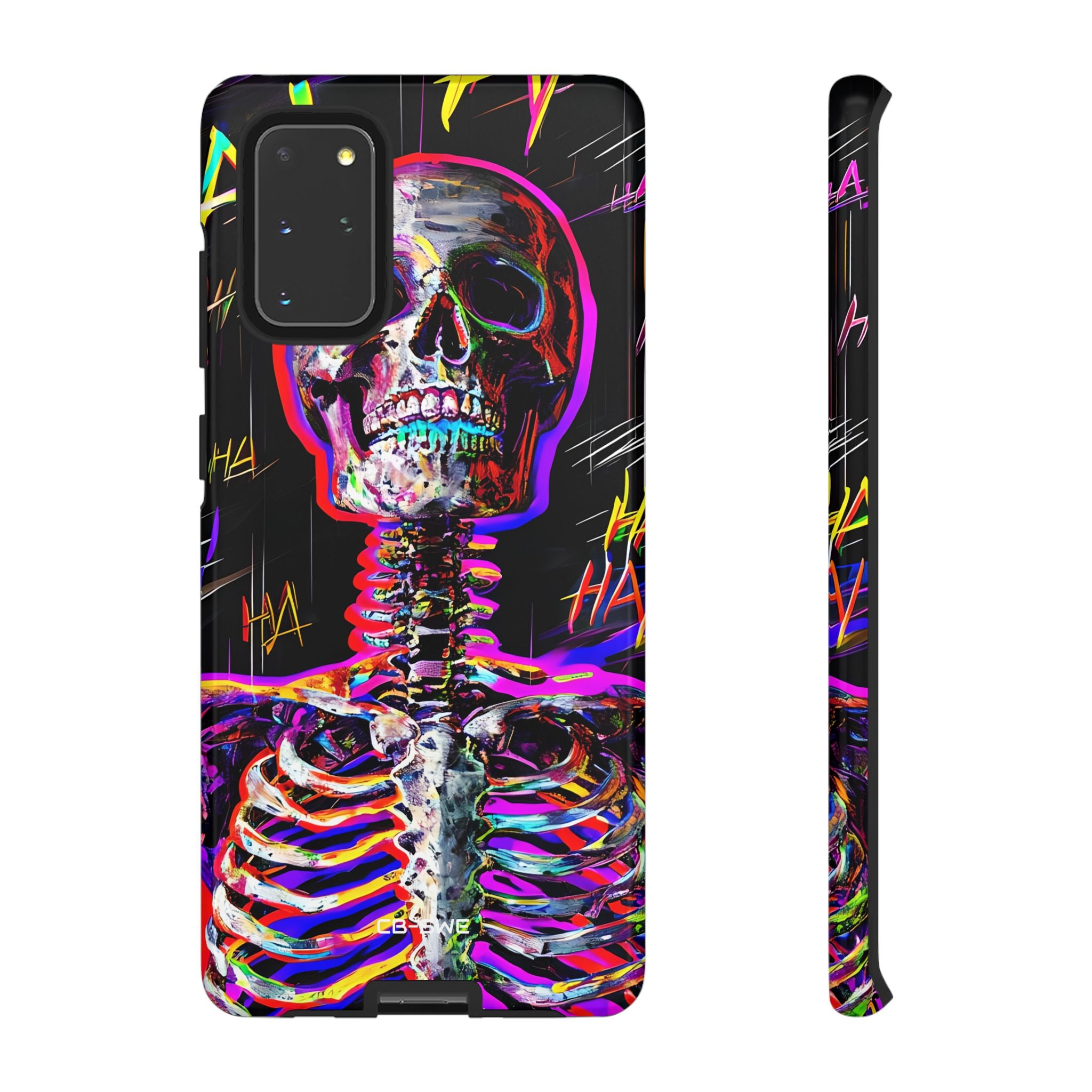 Neon Skeleton Chaos - Samsung Case