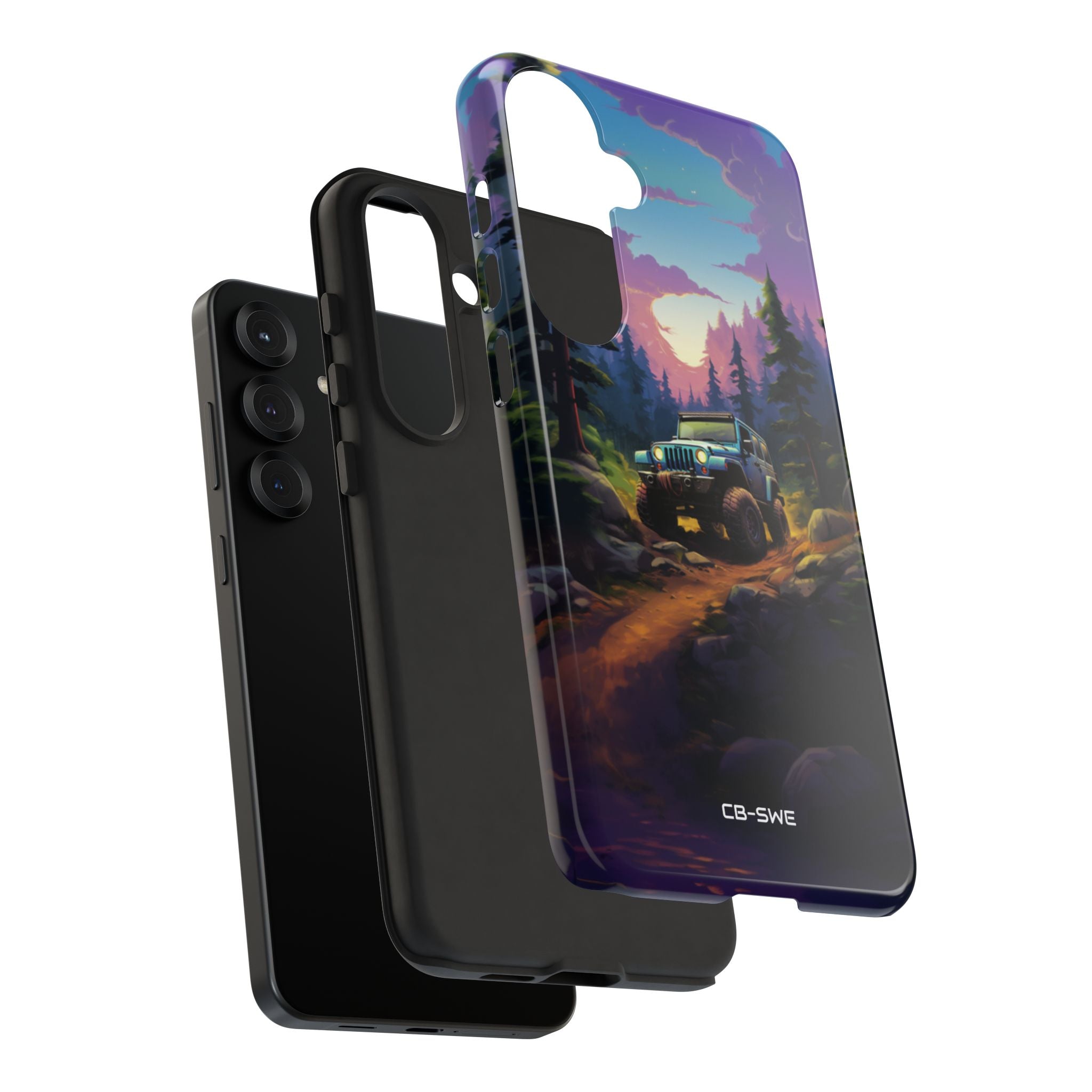 Sunset Forest Drive - Samsung Case