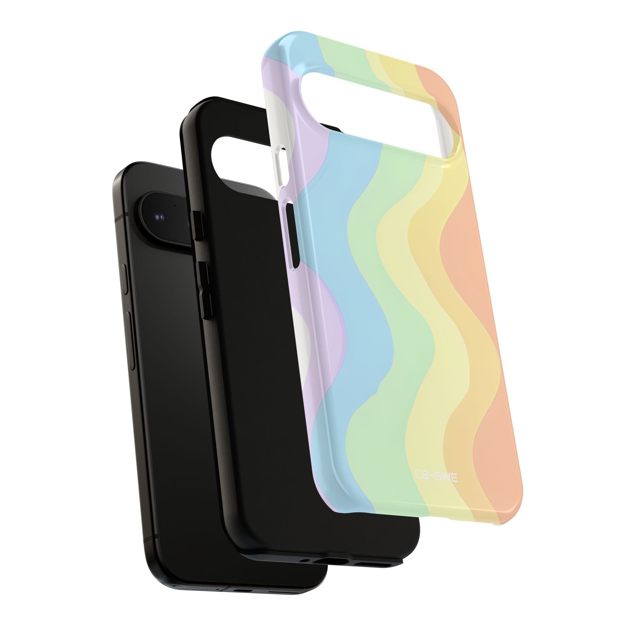 Pastel Waves Flow - Google Pixel Case
