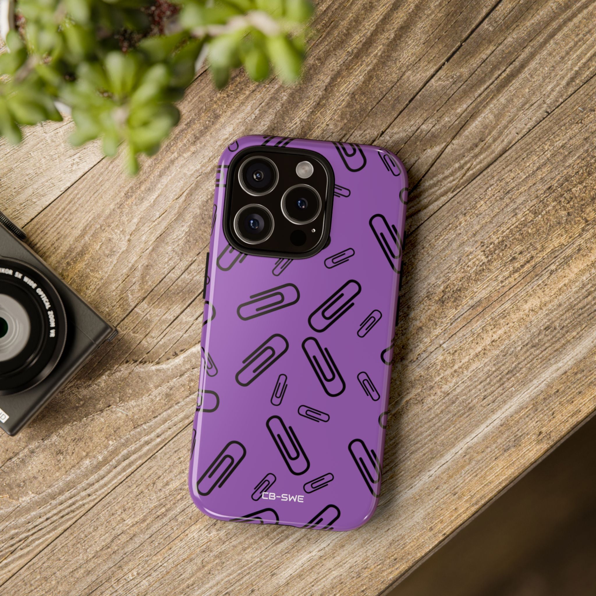Paperclips Dance Playfully - iPhone Case