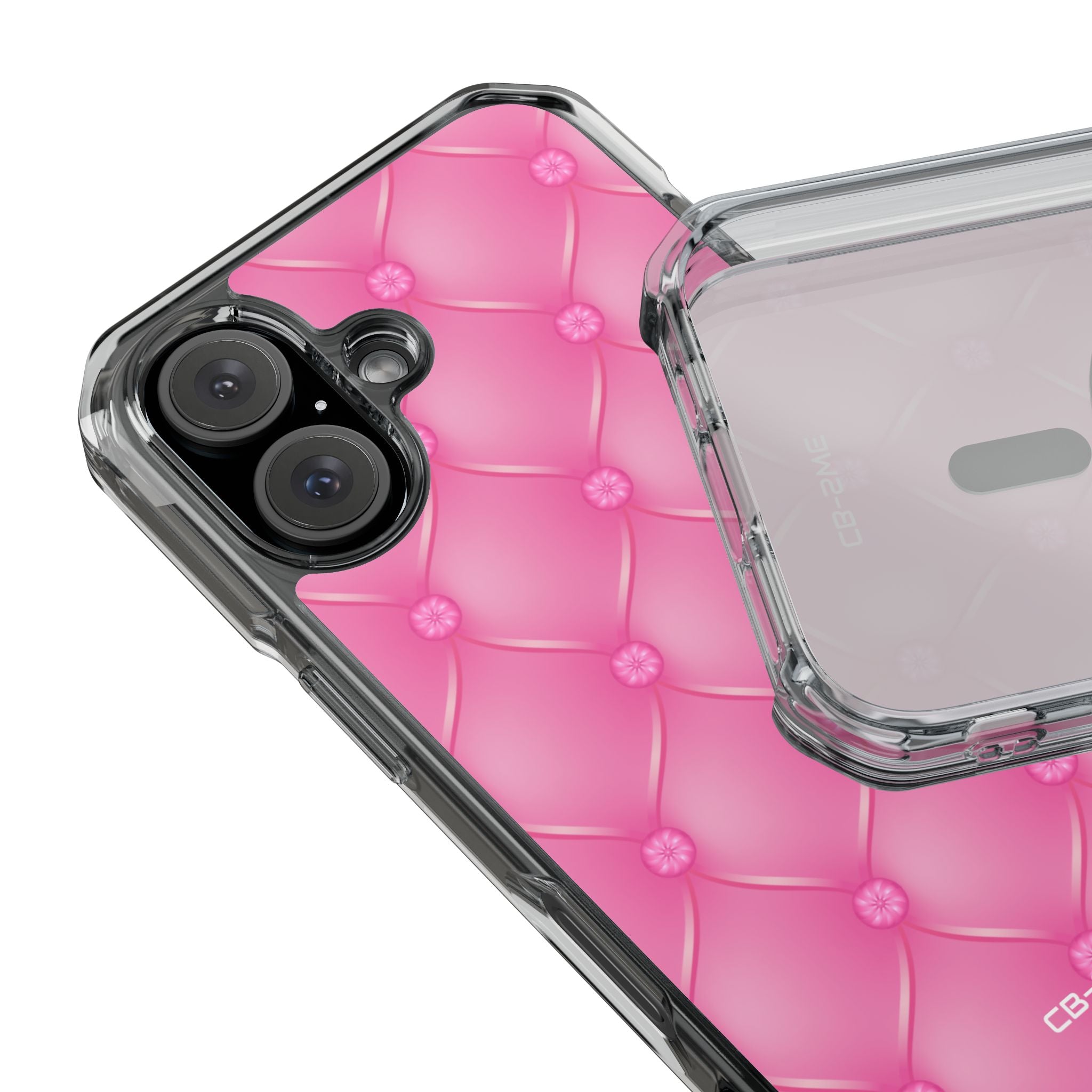 Quilted Pink Elegance iPhone Case - Impact