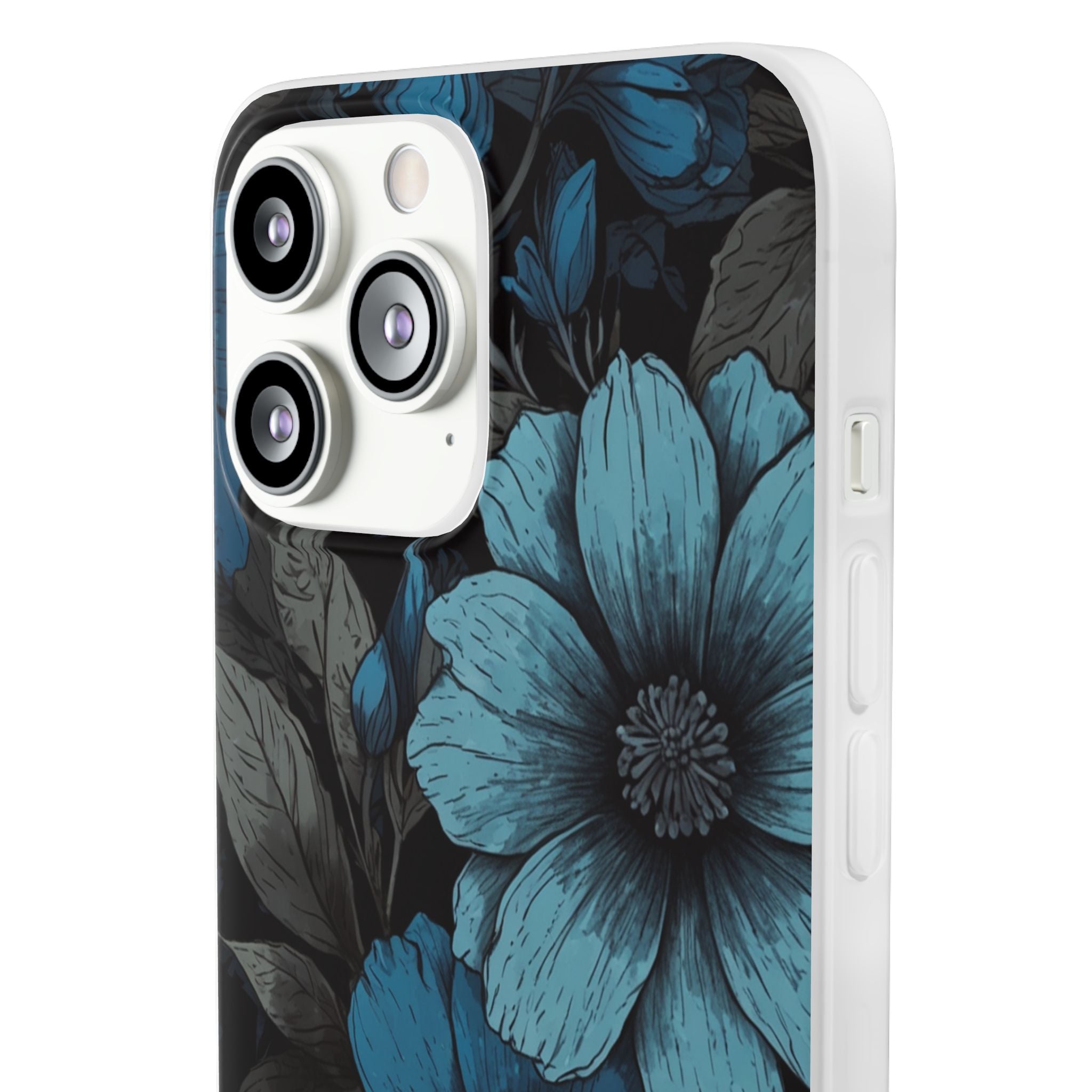 Blue Petal Radiance iPhone 13 Pro Max - Soft