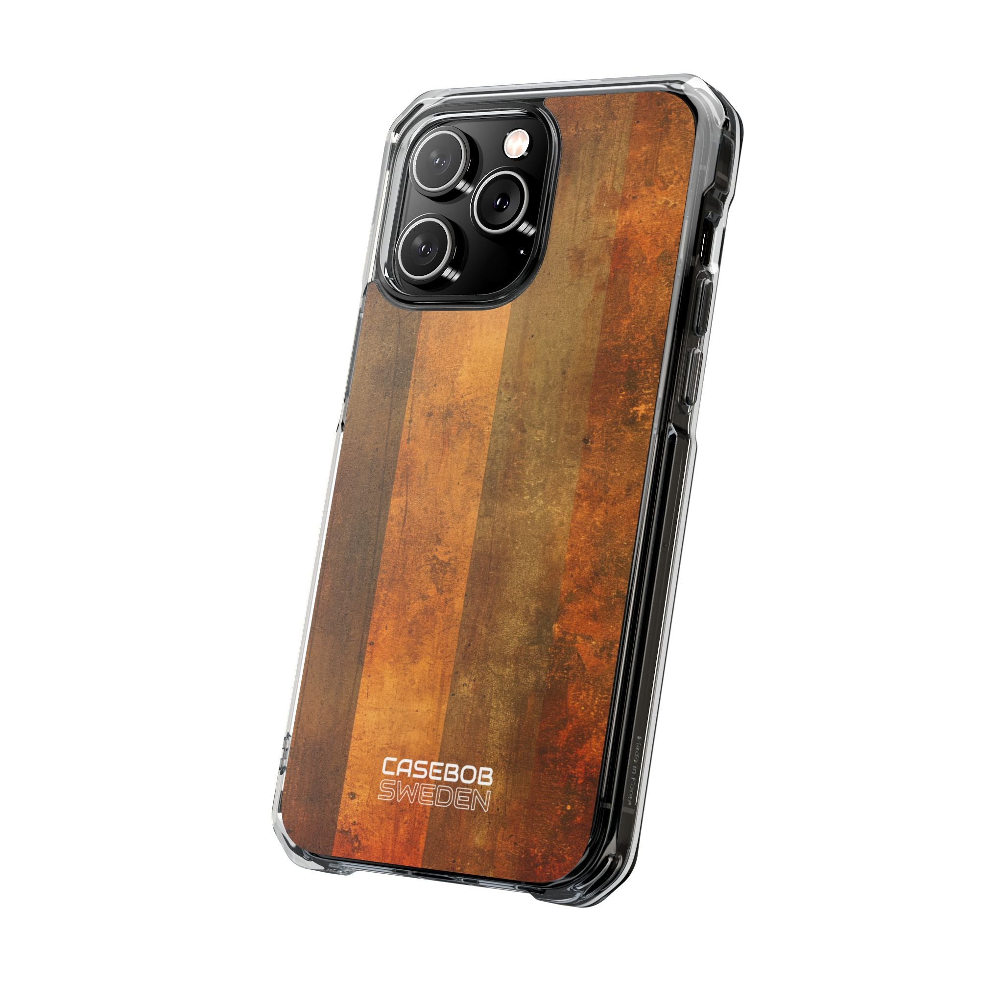 Rustic Striped Texture iPhone 14 - Impact Clear+
