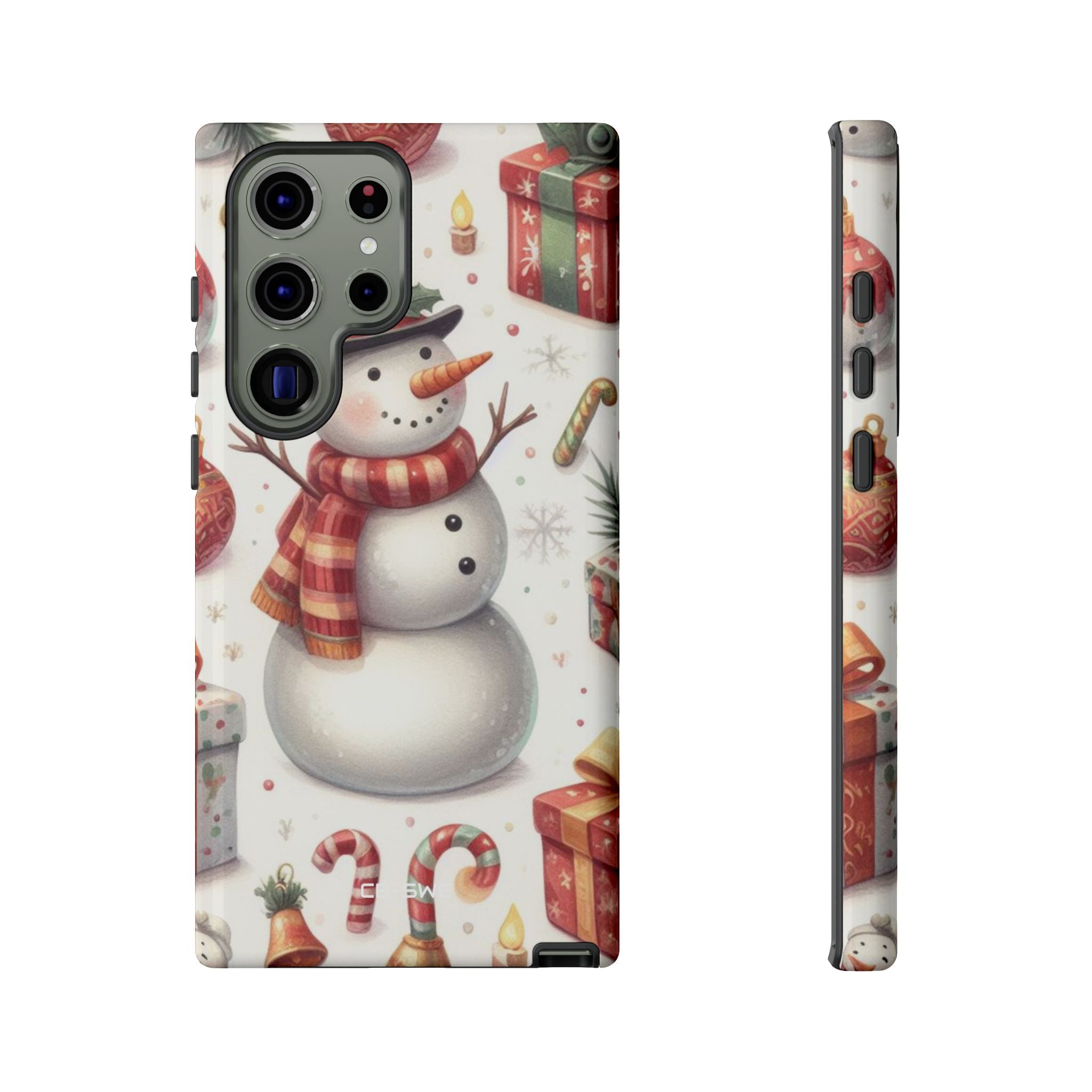 Snowman Wears Scarf - Samsung Case