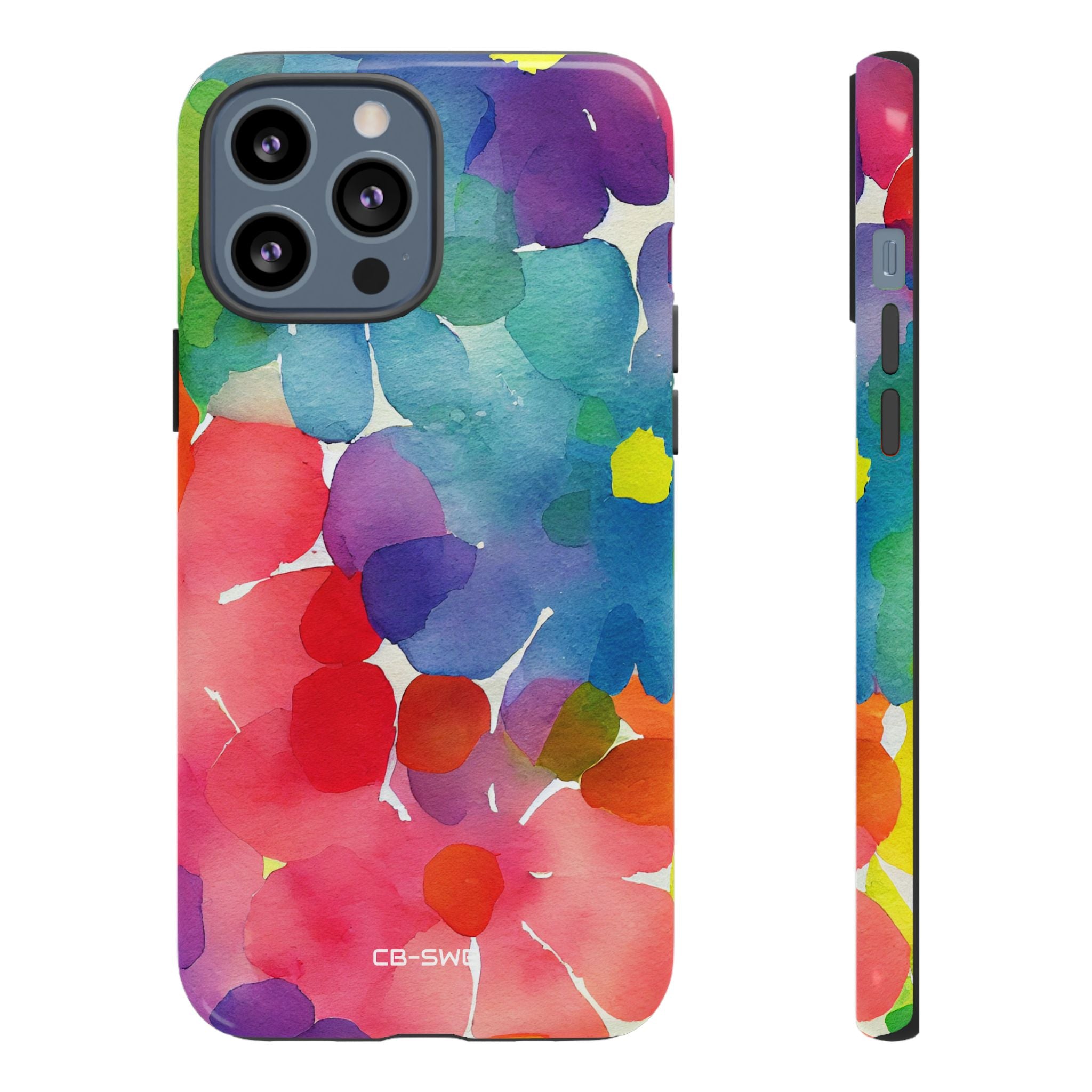 Fluid Color Petals - iPhone Case