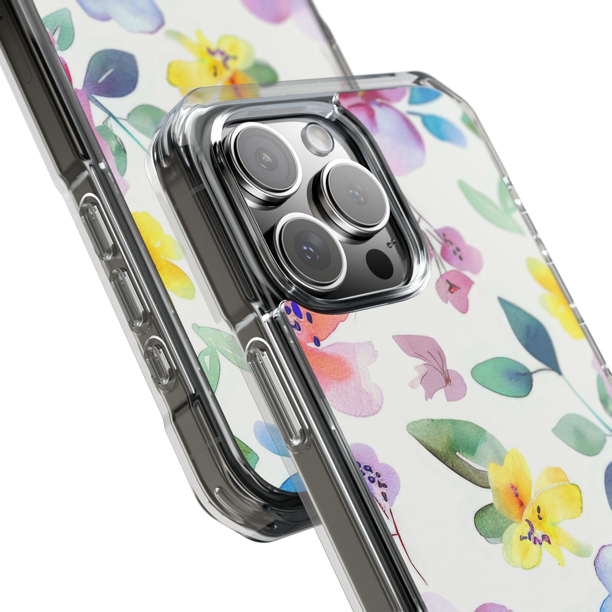 Whimsical Watercolor Florals iPhone Case - Impact