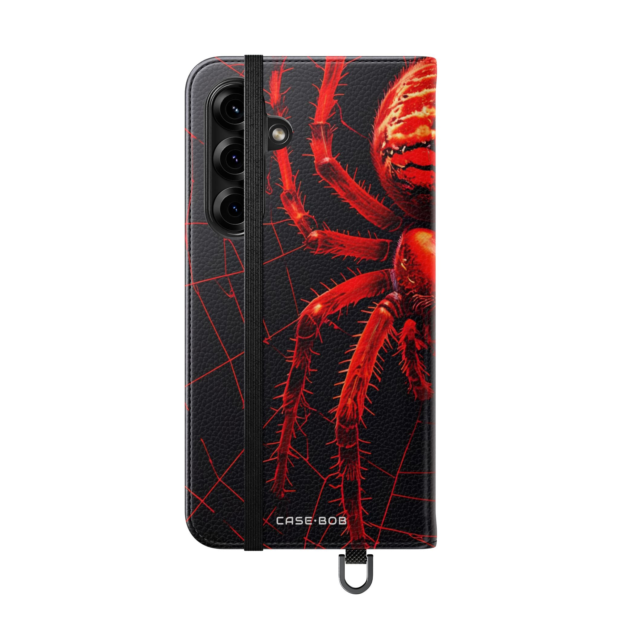 Crimson Spiderweb - Samsung S25+ Case - Wallet