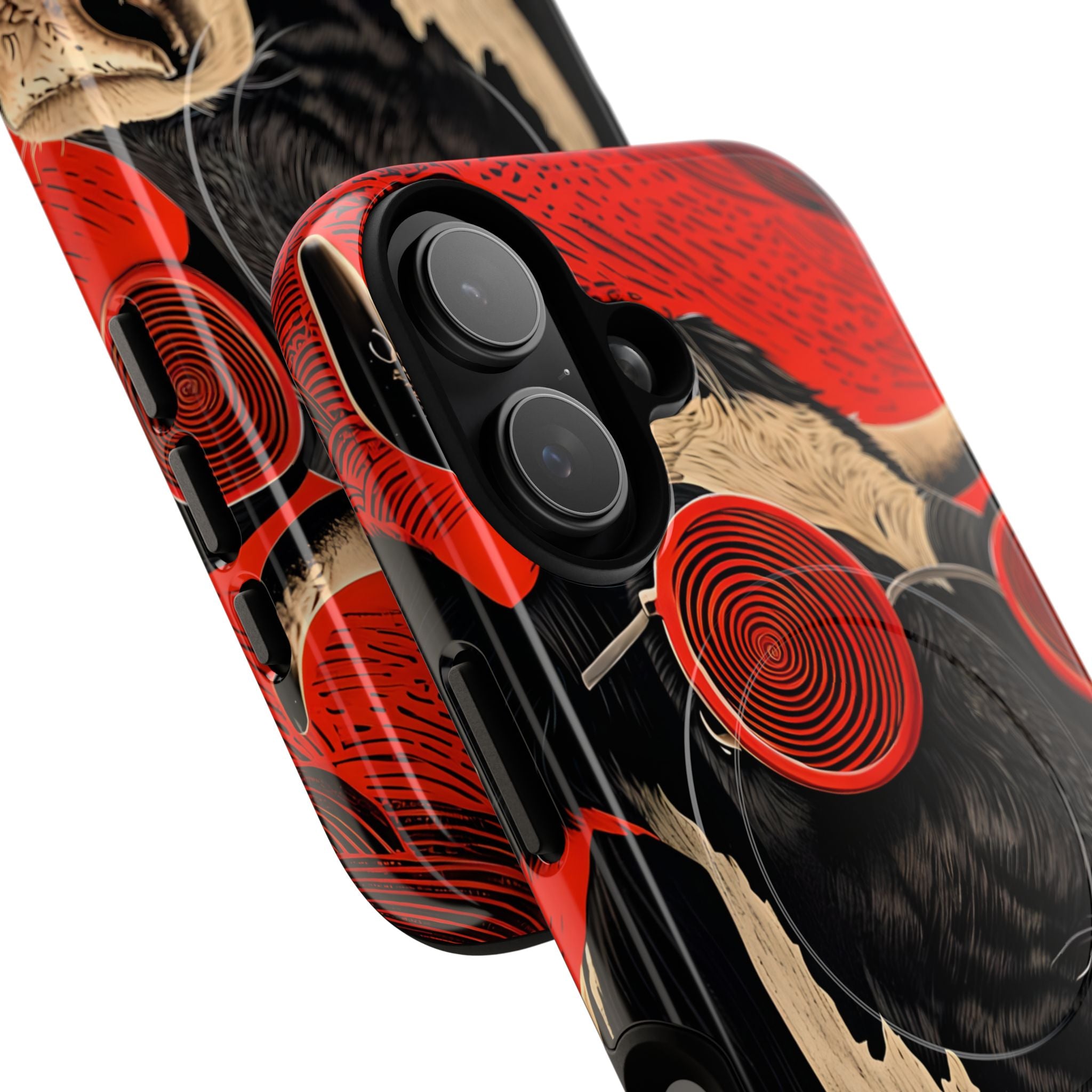 Hypnotic Cow iPhone 17 Case - Tough+