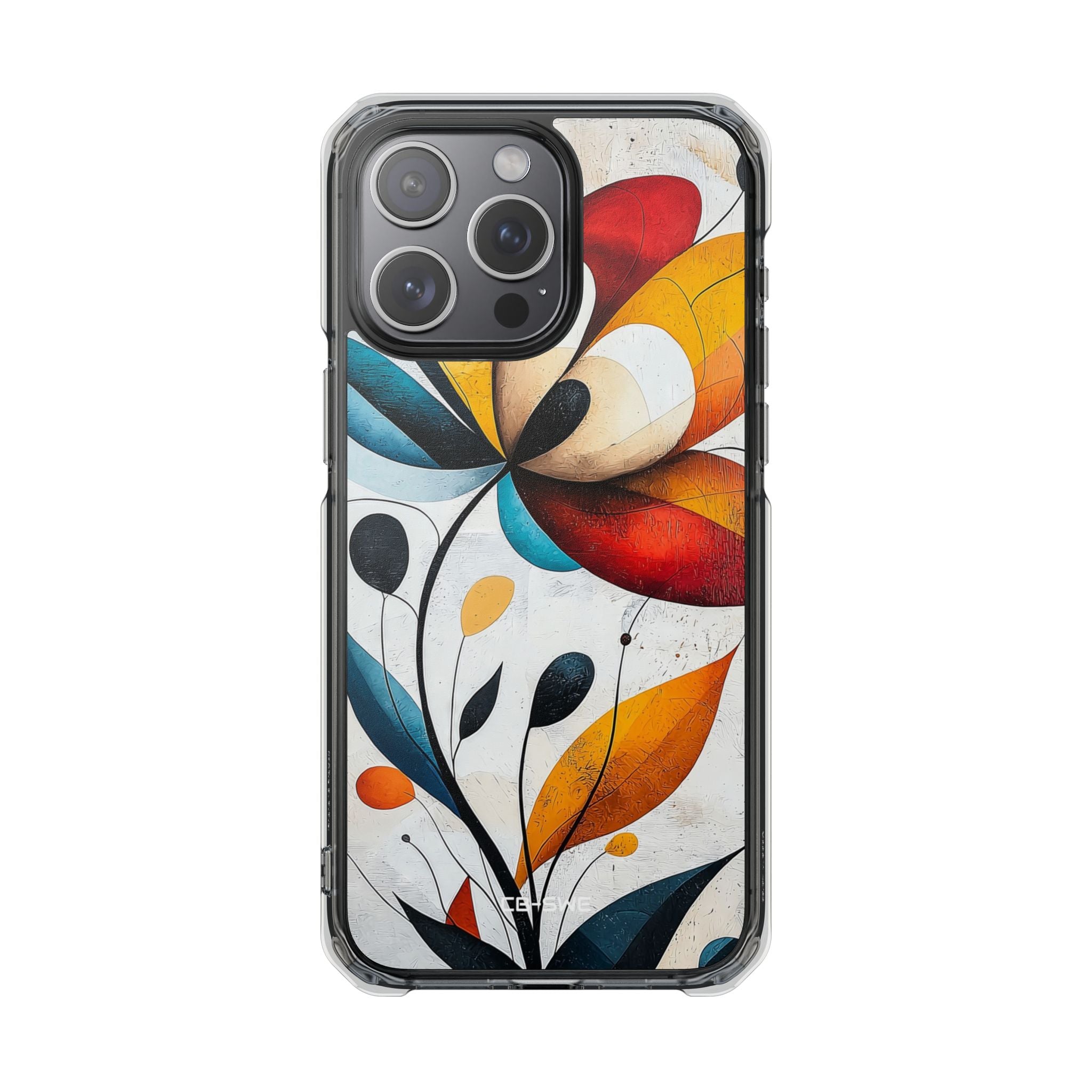 Vibrant Floral Symphony iPhone Case - Impact