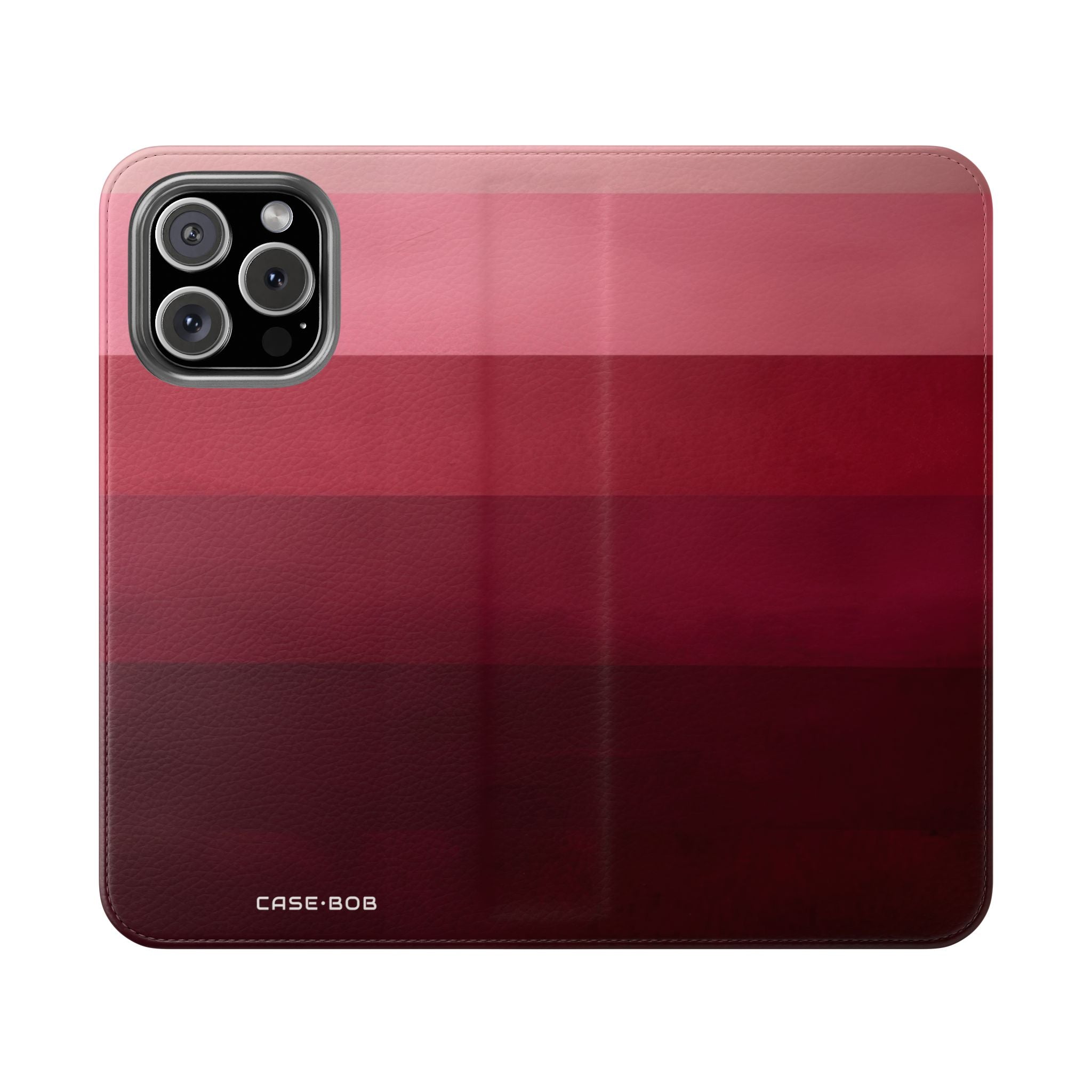 Blushing Stripes - iPhone 16 Max Case - Wallet