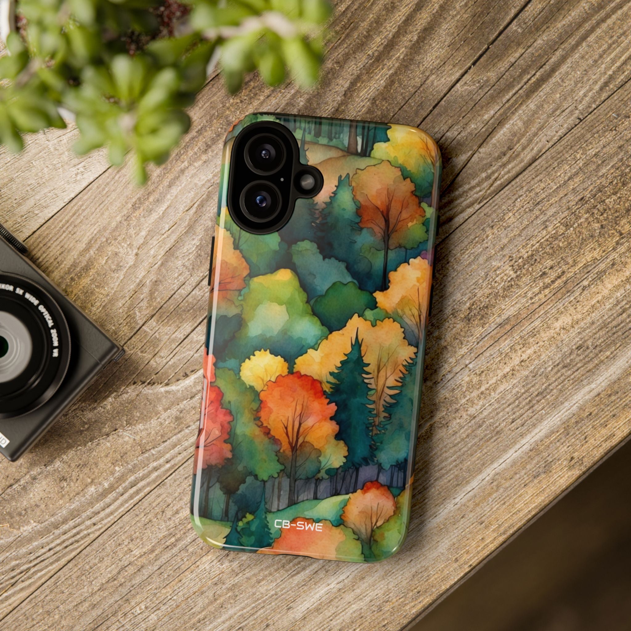 Autumn Leaves Dance - iPhone Case