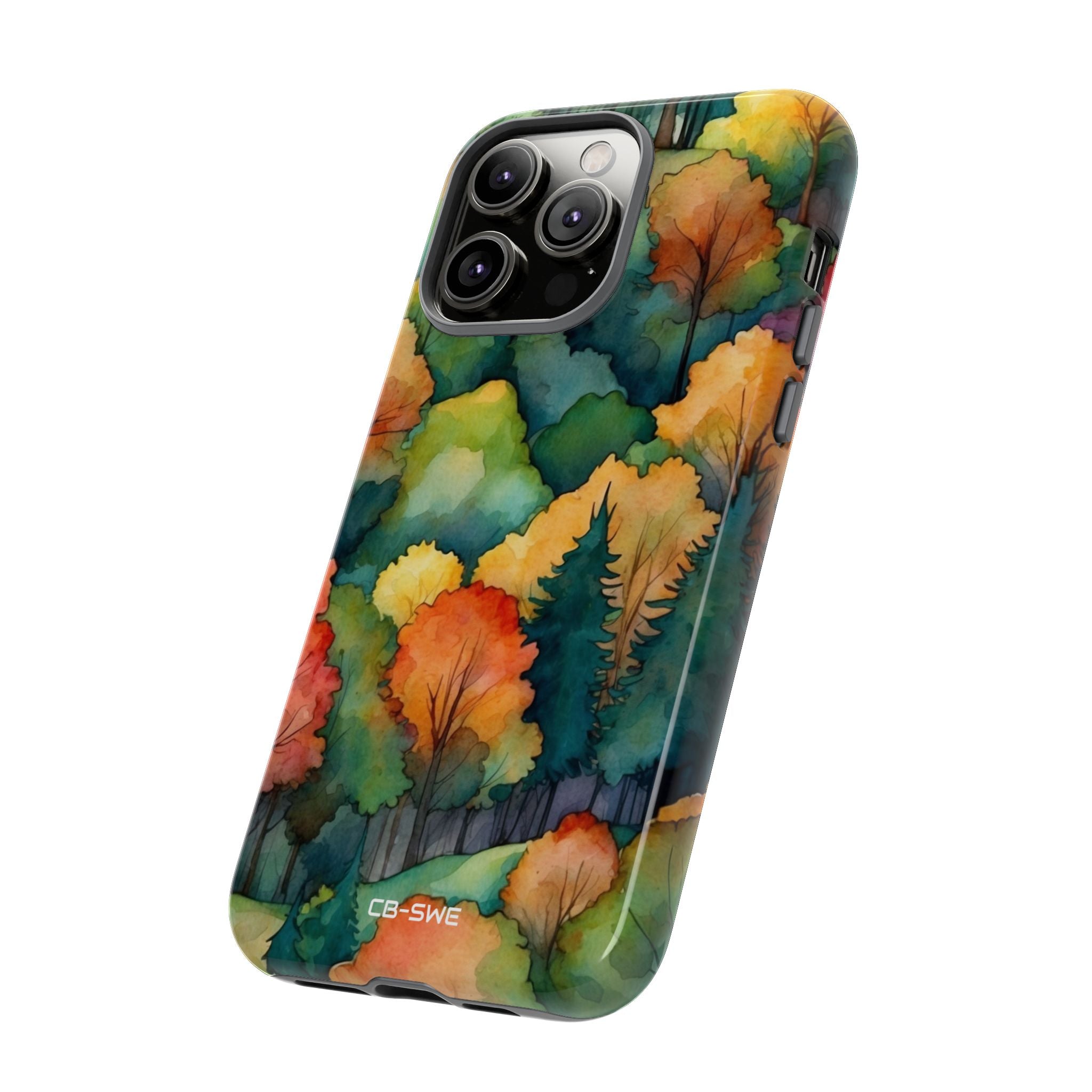 Autumn Leaves Dance - iPhone Case