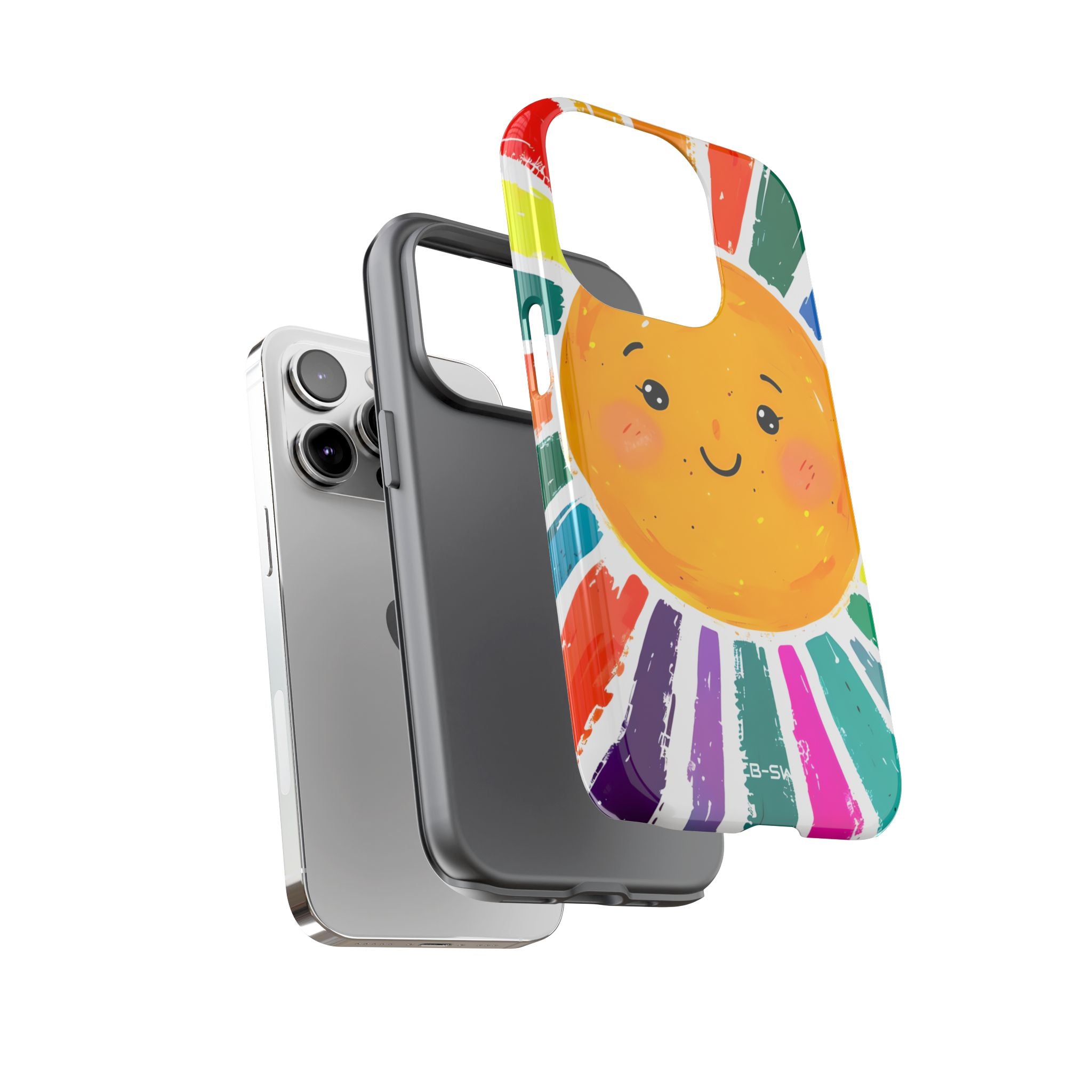 Radiant Smiling Sun - iPhone Case
