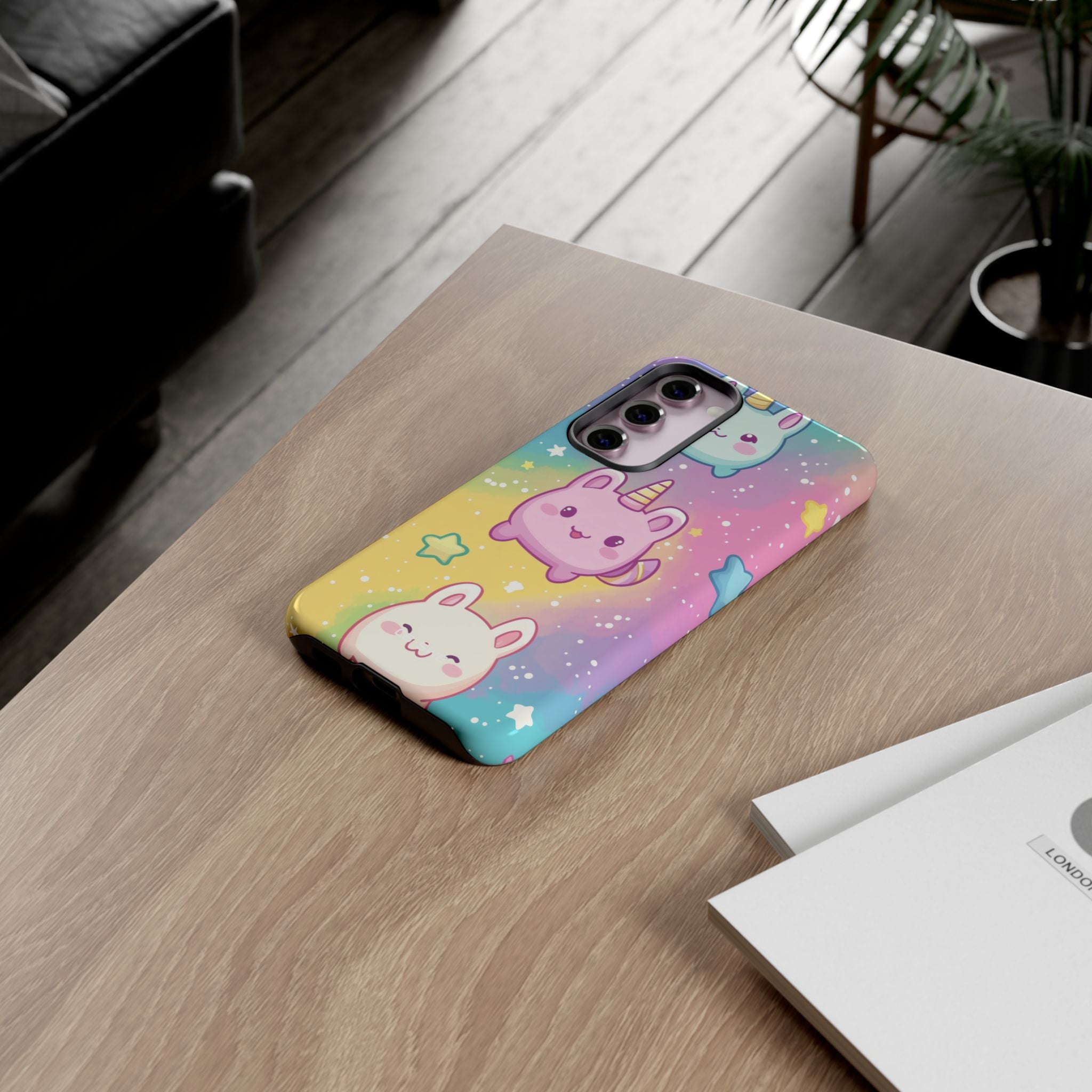 Bunnies Dance Under Stars - Samsung Case