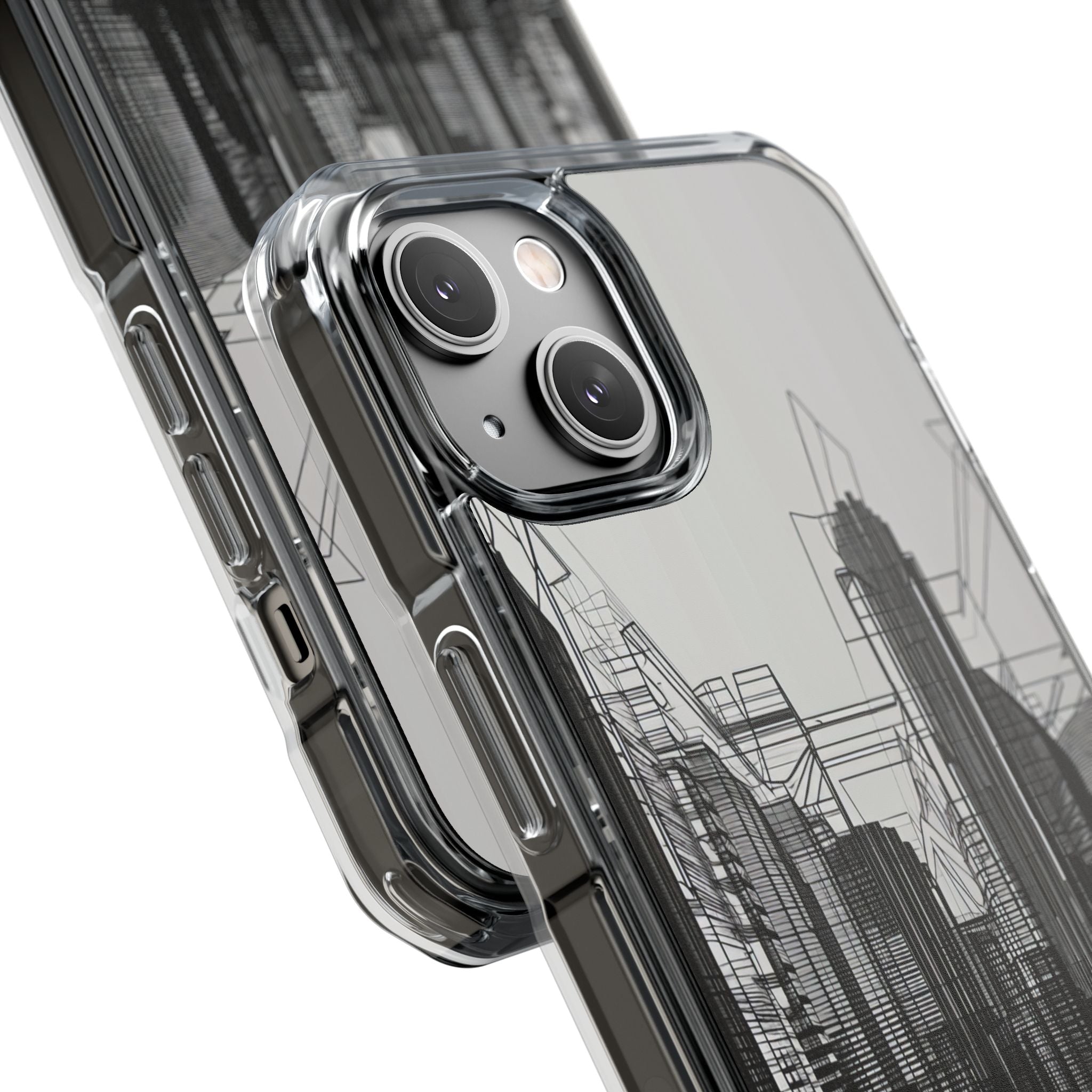 Urban Line Maze iPhone 14 - Impact Clear+