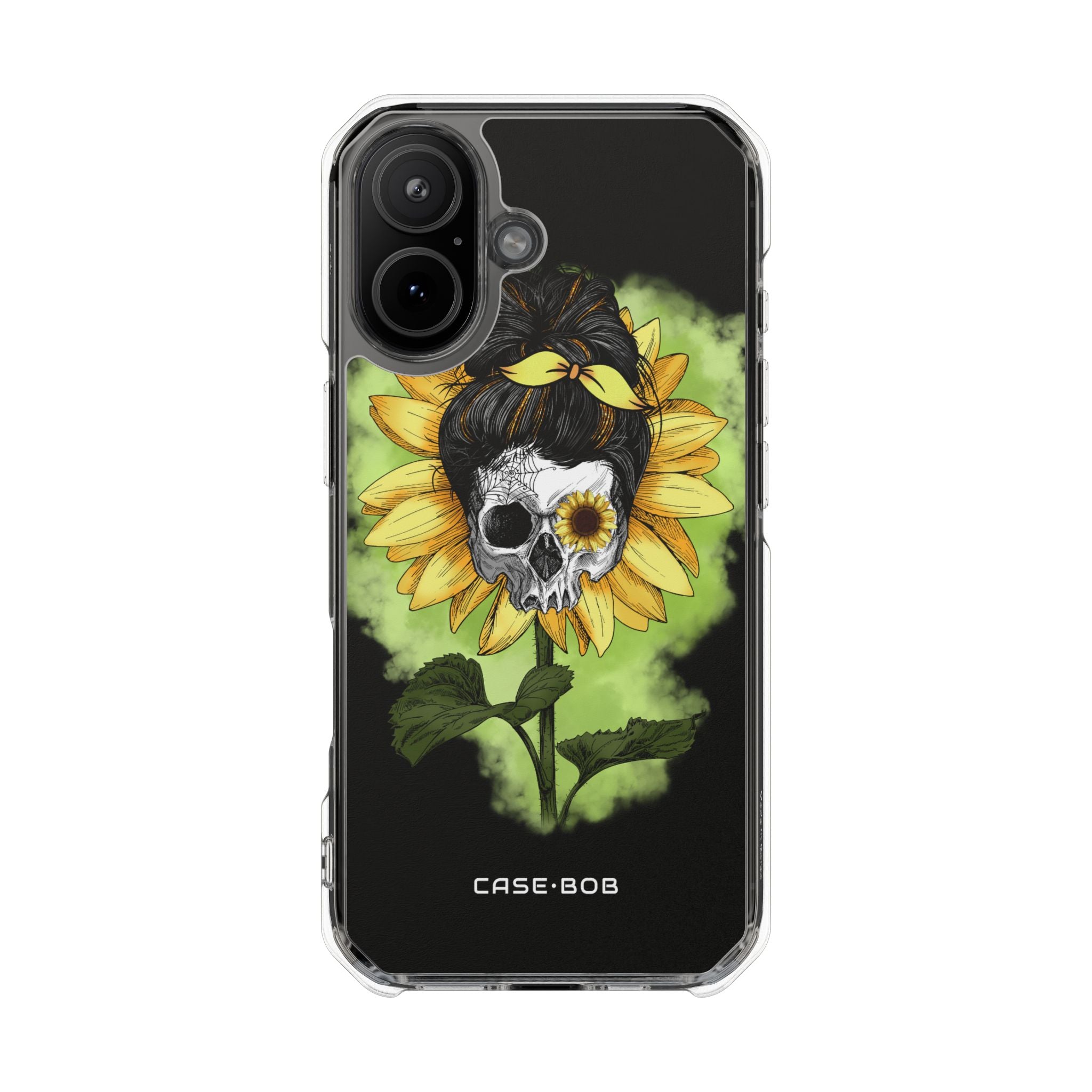 Sunflower Skull iPhone 17 Case - Impact