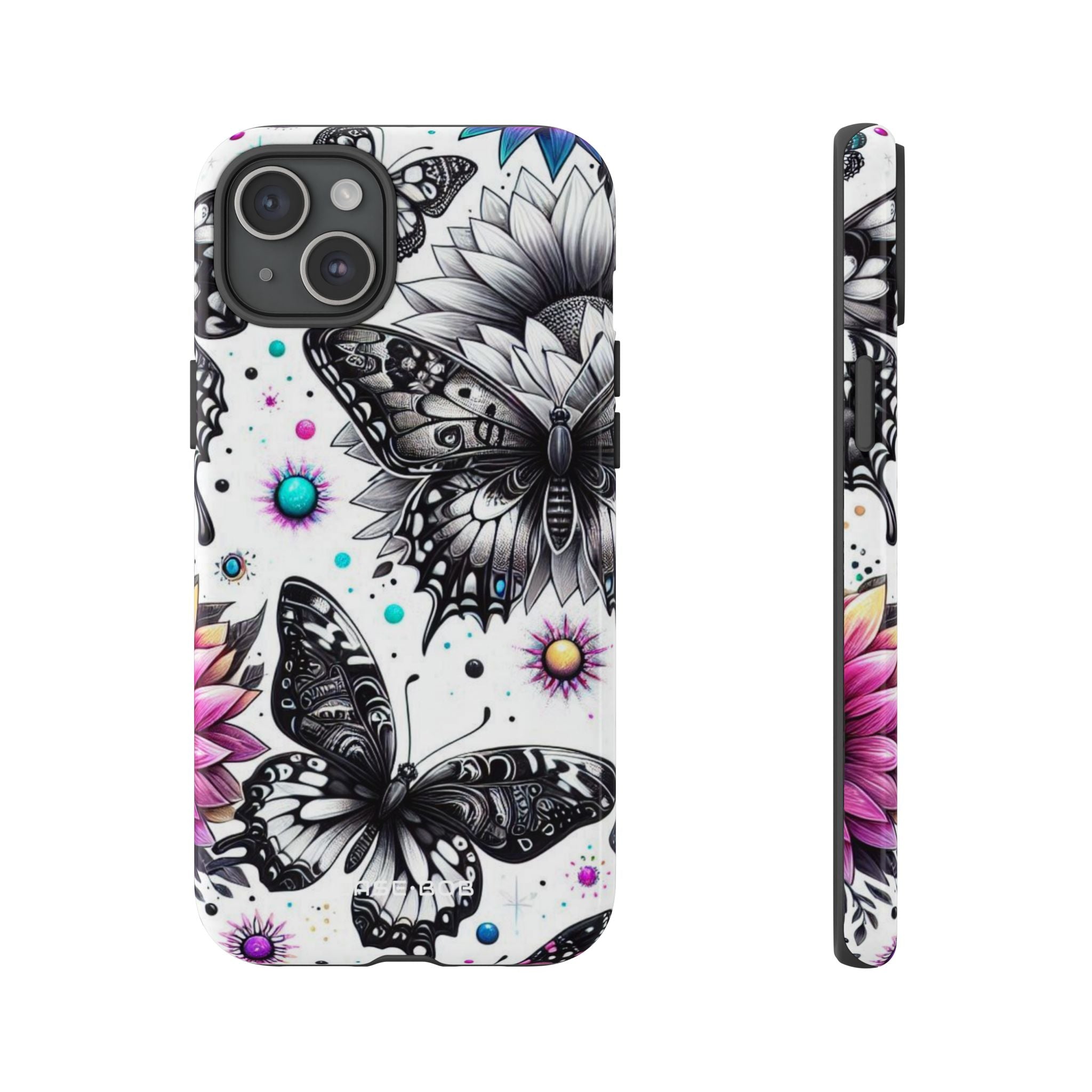 Butterfly Bloom iPhone 15 Plus Case - Tough
