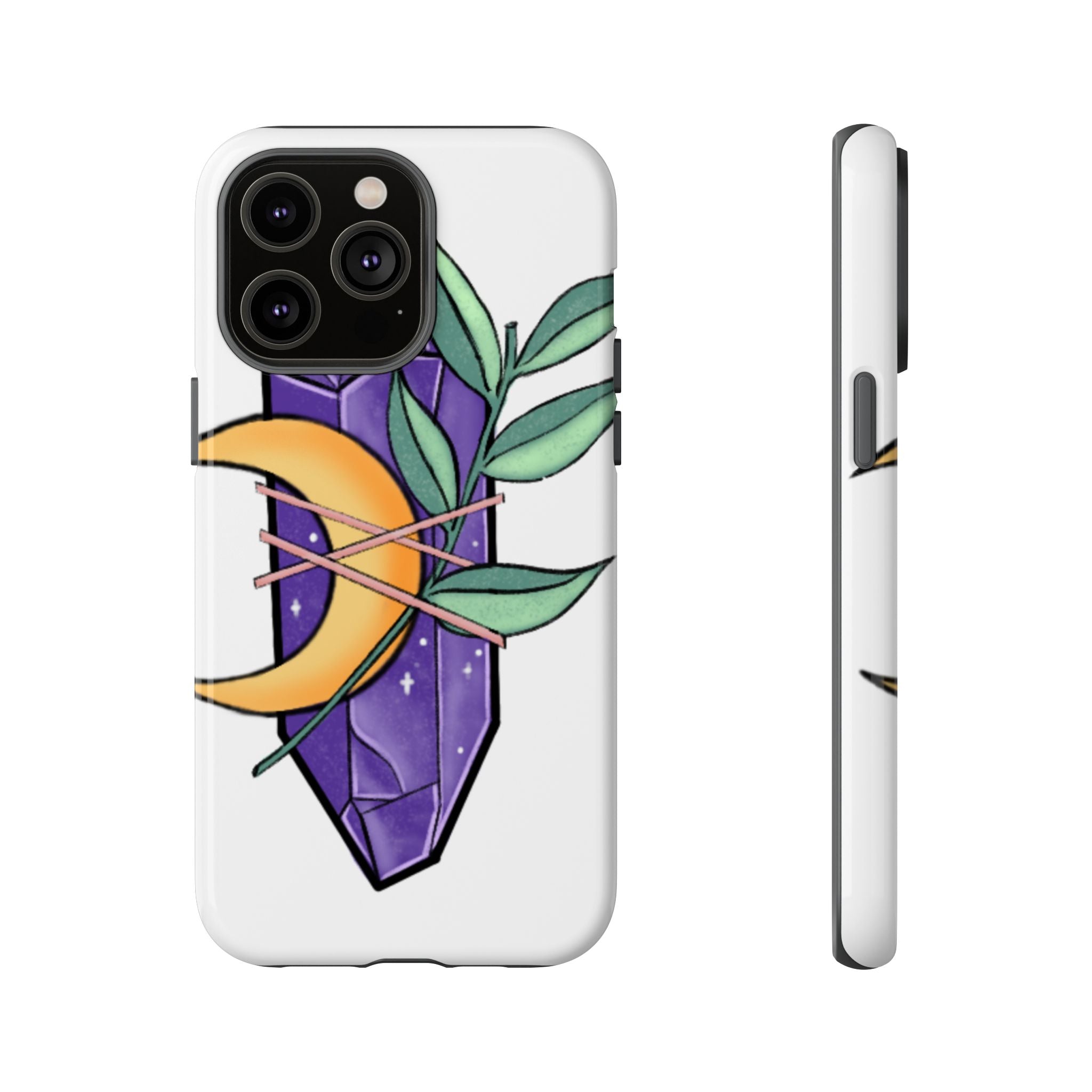 Mystical Moon Crystal - iPhone Case