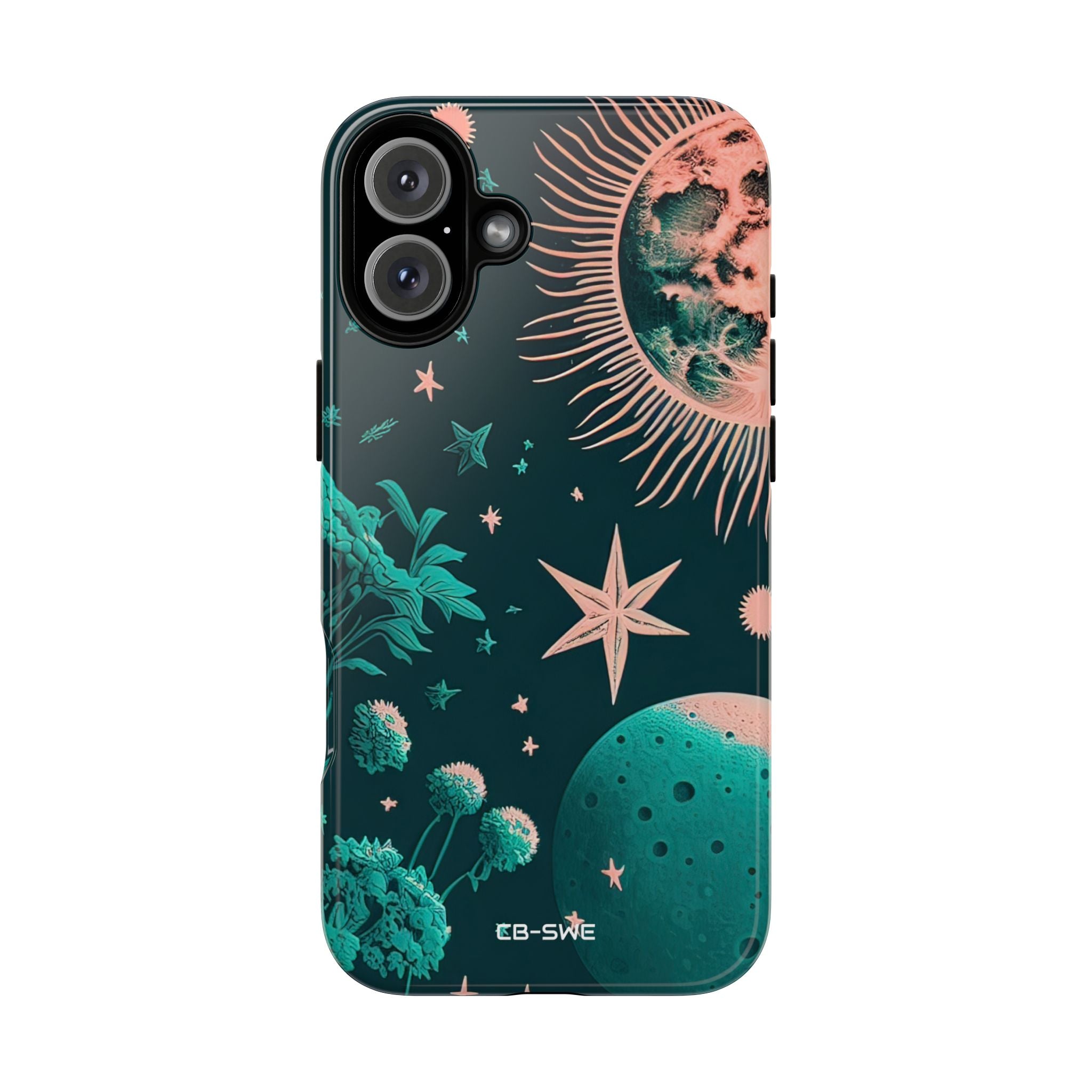 Celestial Botanical Night - iPhone Case