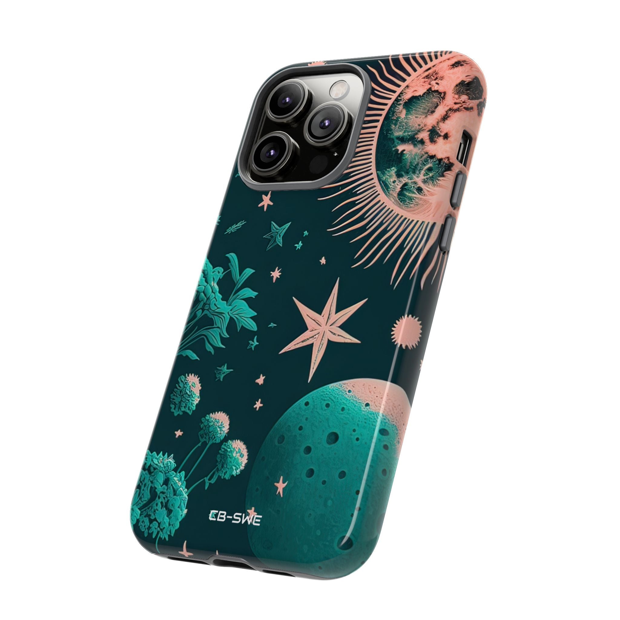 Celestial Botanical Night - iPhone Case