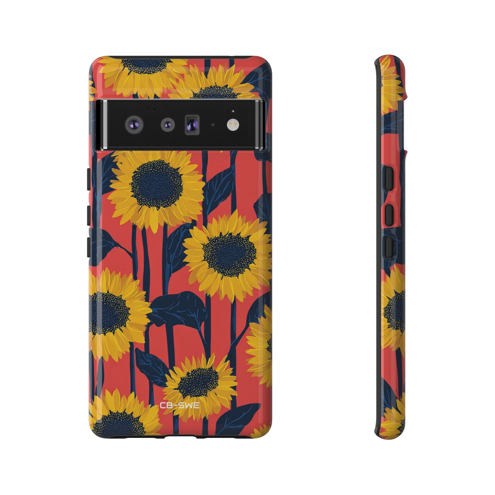 Vibrant Sunflower Rhythm - Google Pixel Case