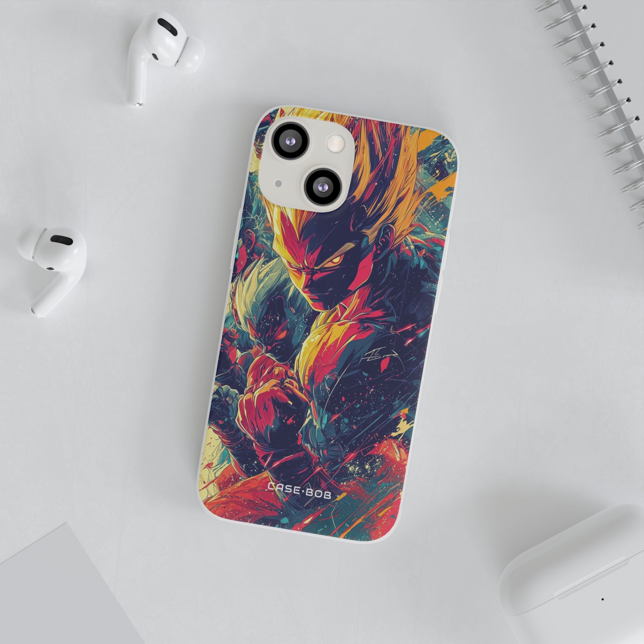 Yellow Fury iPhone 13 mini Case - Soft