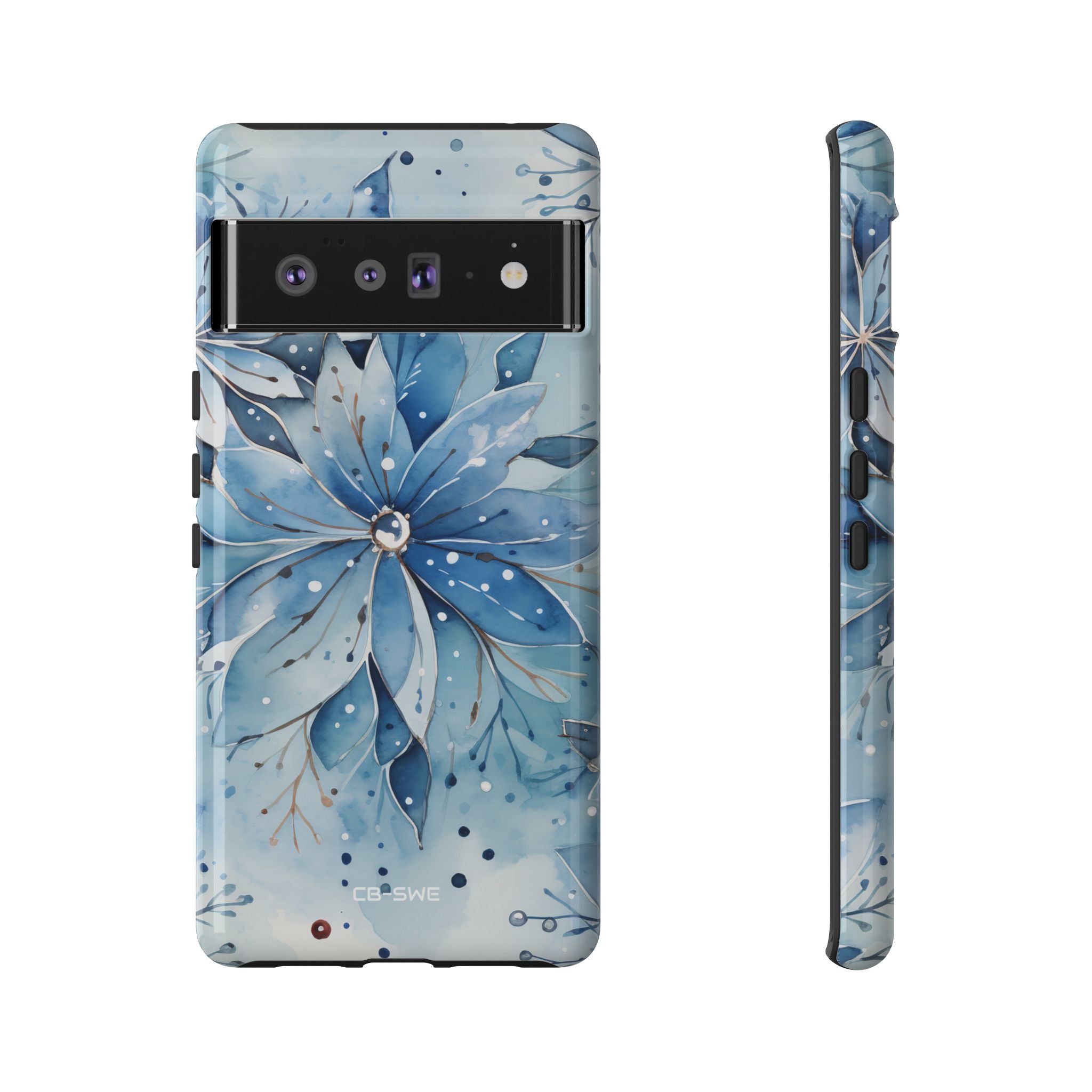 Floral Frost Embrace - Google Pixel Case