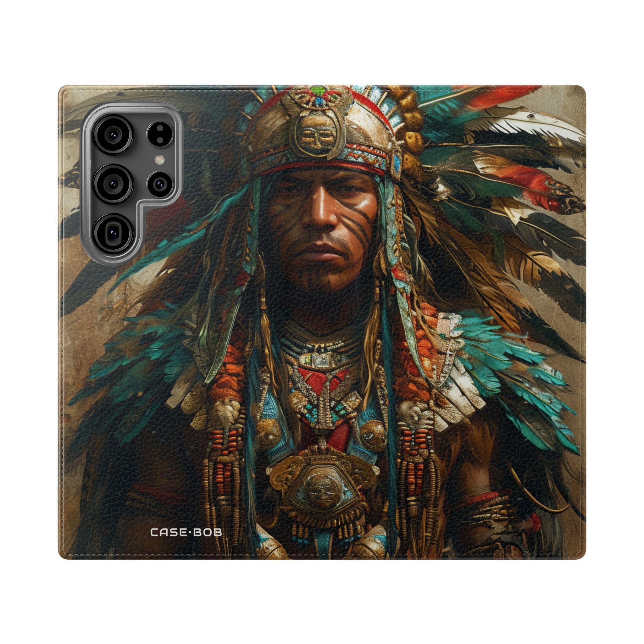 Feathered Sentinel - Samsung S23 Ultra Case - Wallet