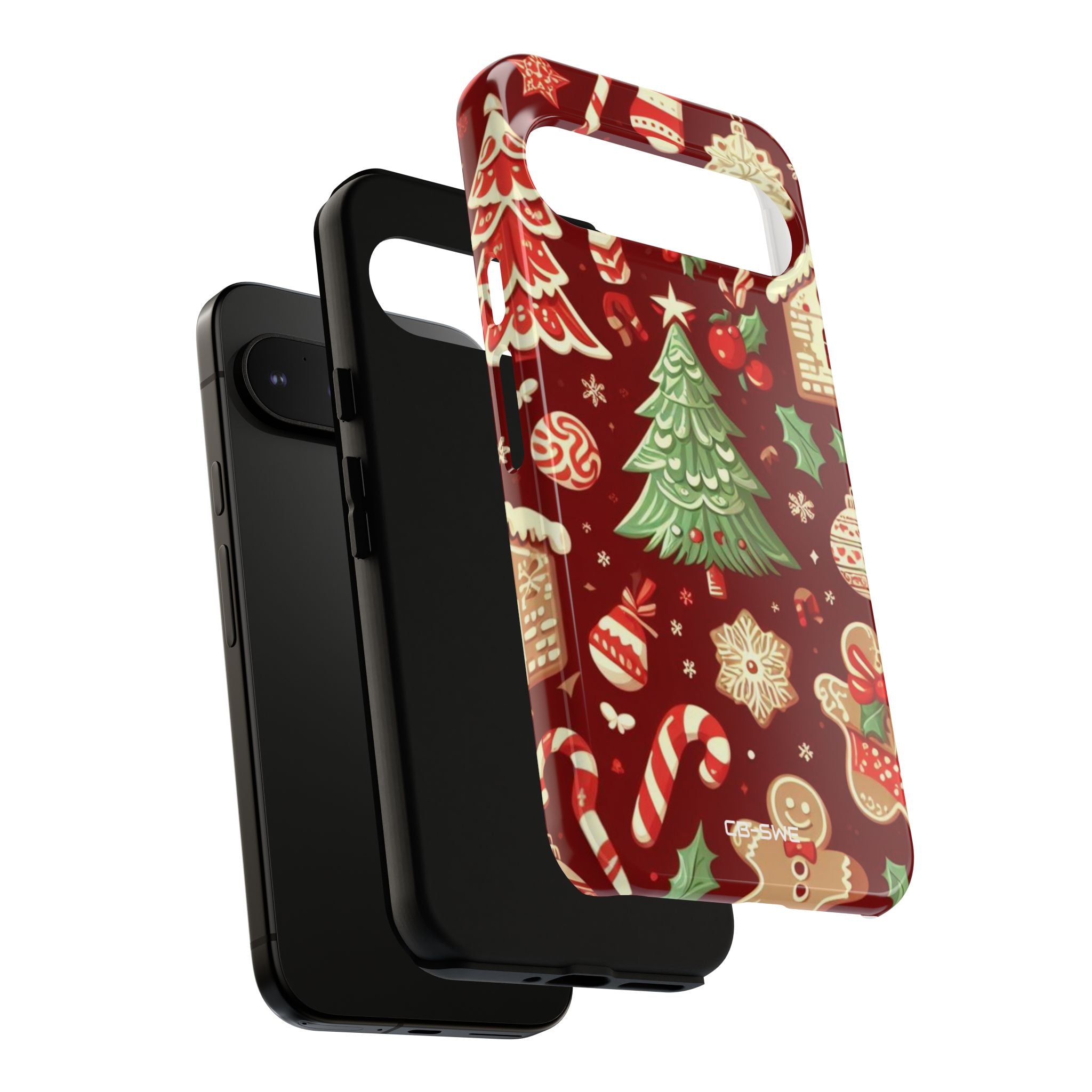 Gingerbread Smiles Shine - Google Pixel Case