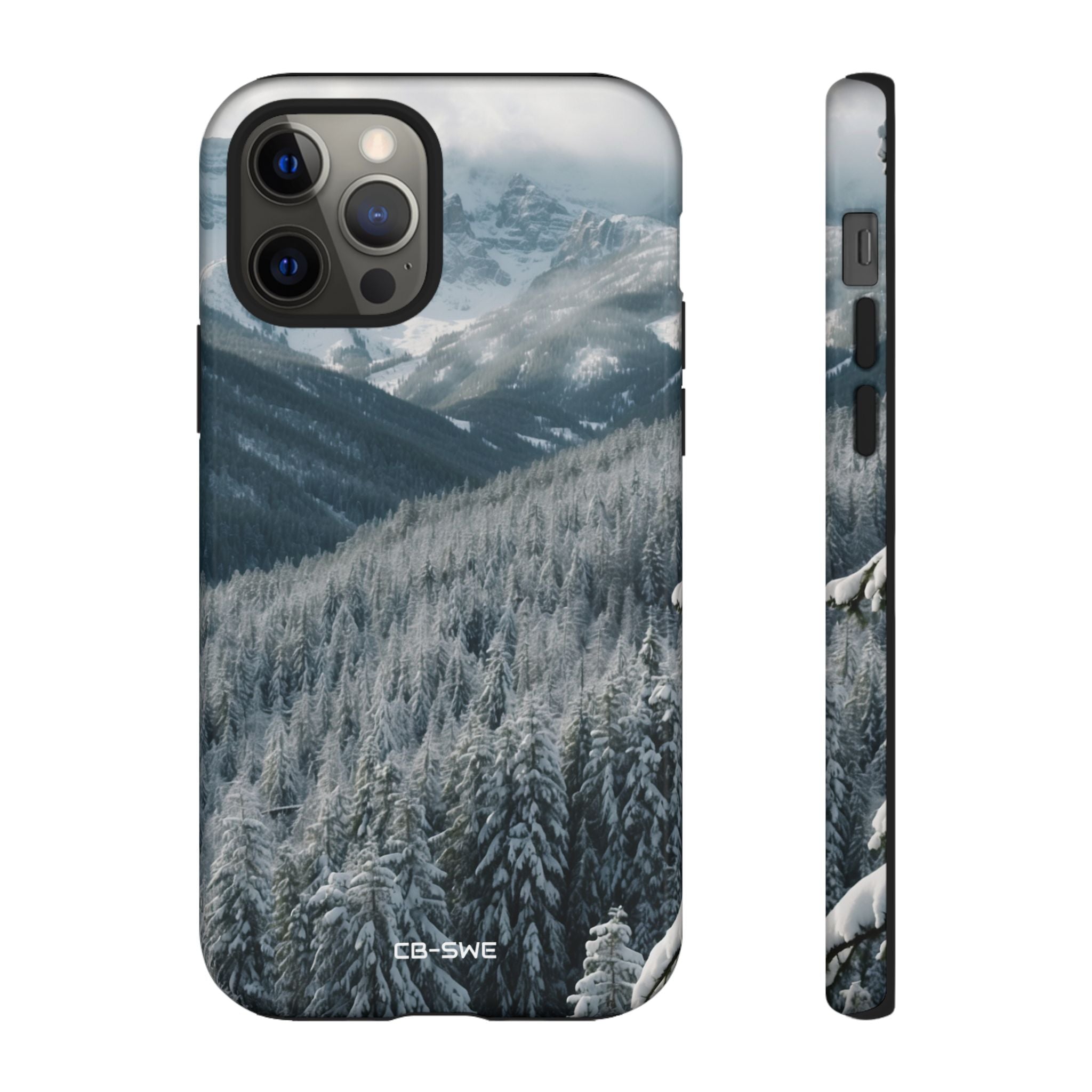 Snow Covers Peaks - iPhone Case