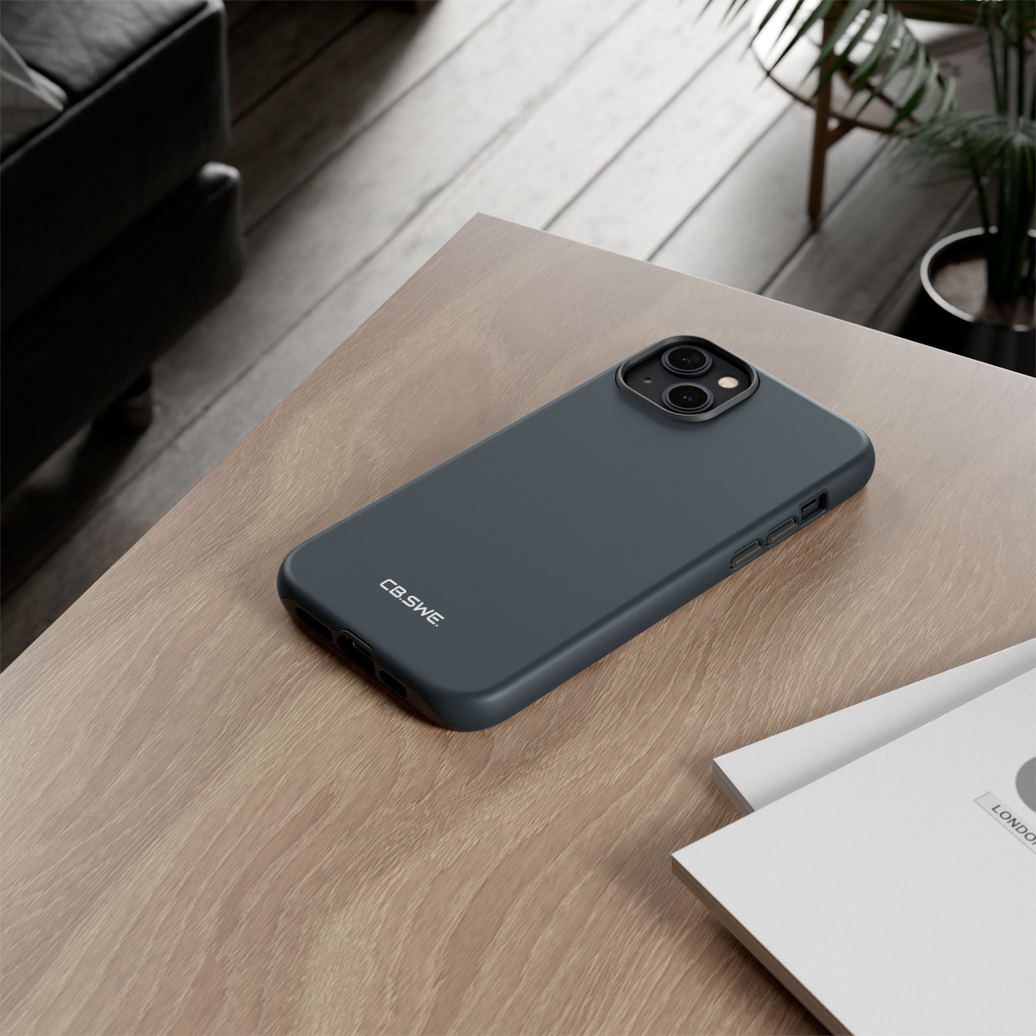 Gunmetal iPhone Hülle - Robust