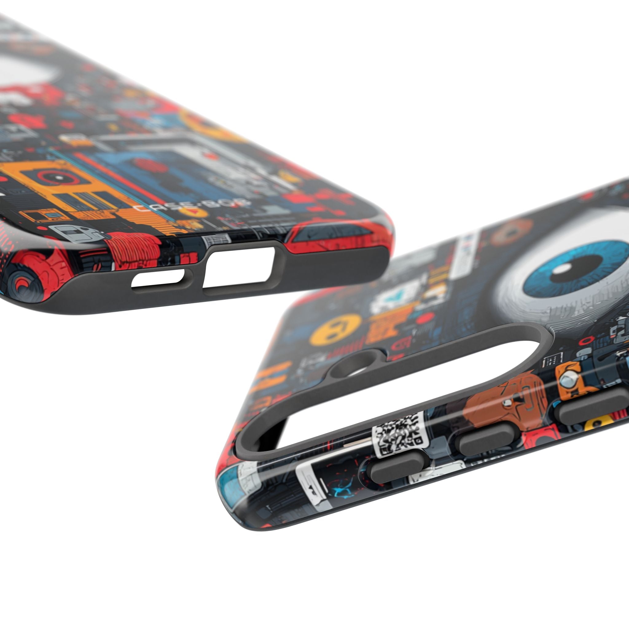 Digital Eye Blue Samsung S25 Plus Case - Tough