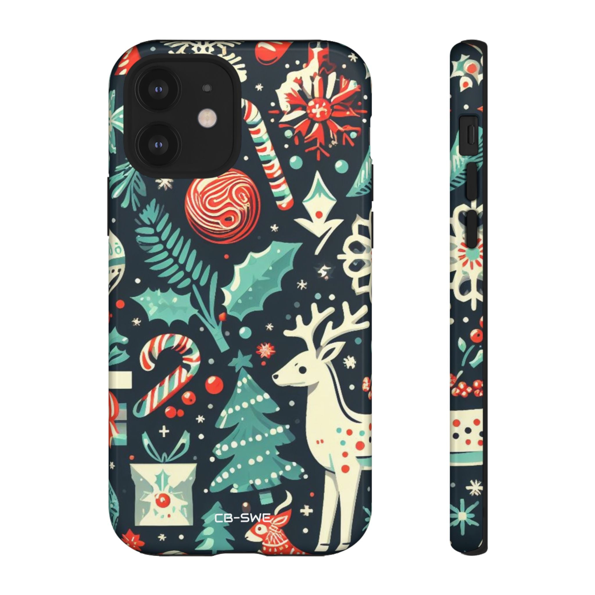 Festive Reindeer Dance - iPhone Case