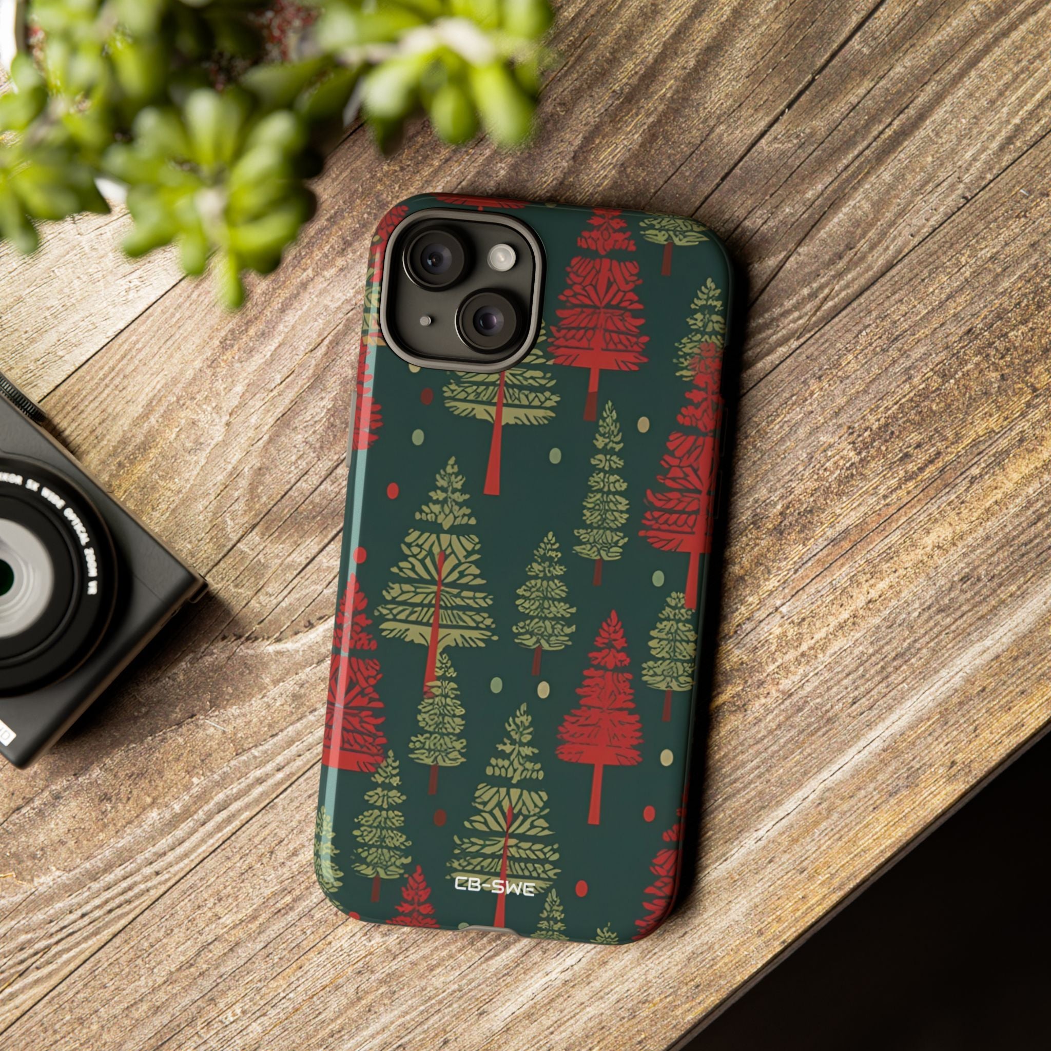 Christmas Trees Shine - iPhone Case