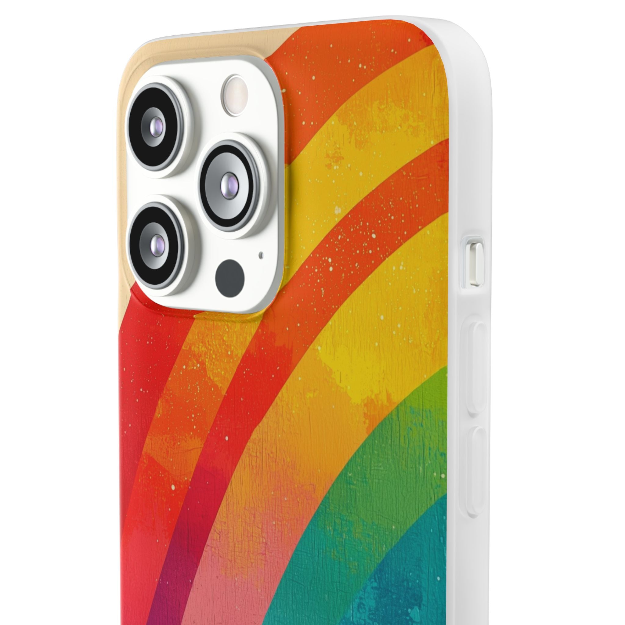 Textured Rainbow Arc iPhone 13 Pro - Soft