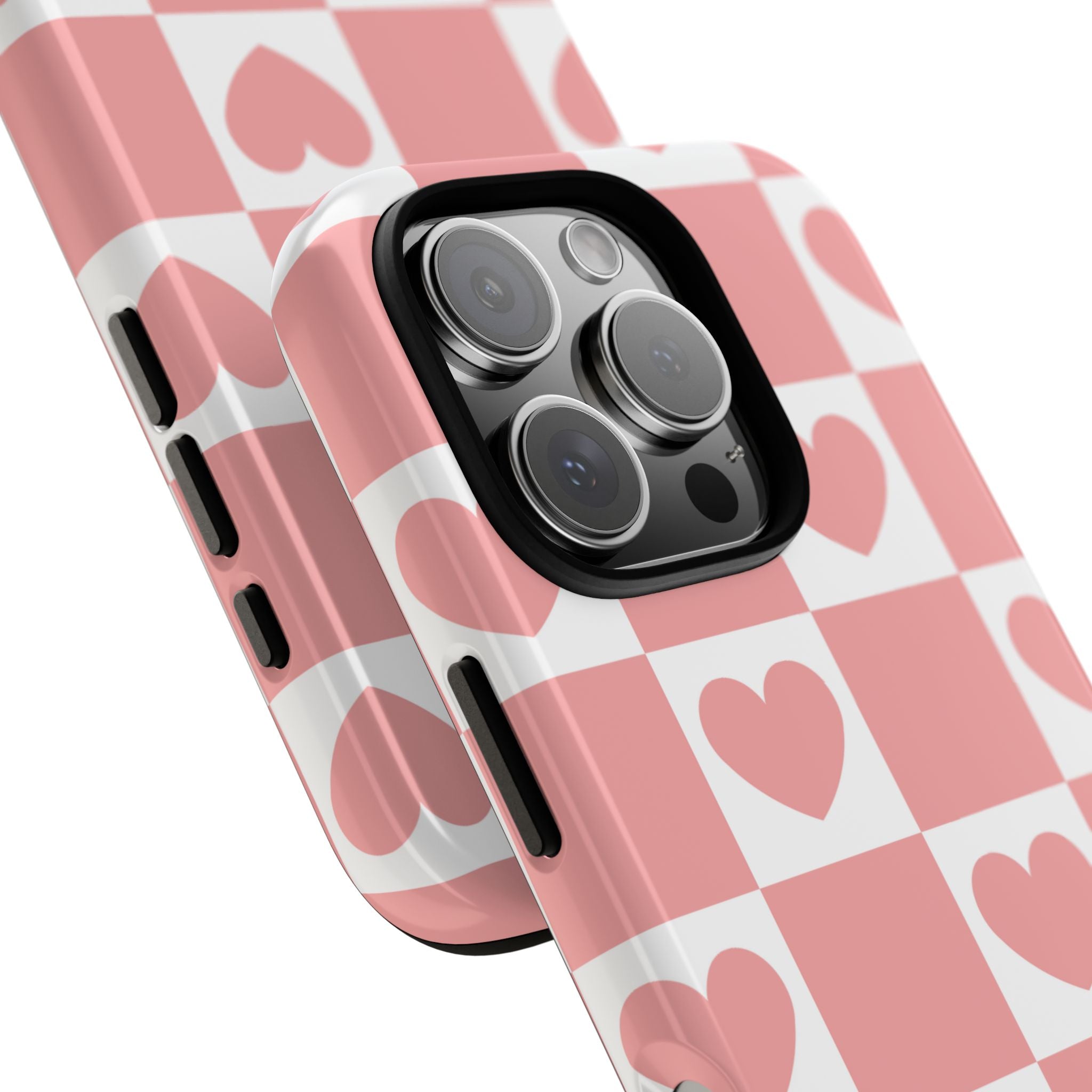 Love Checkered Harmony - iPhone Case