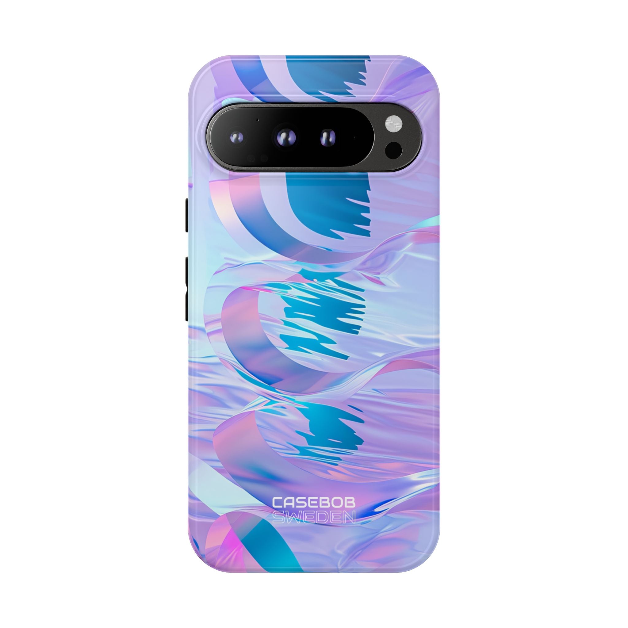 Iridescent Flowing Waves Google Pixel 9 - Tough