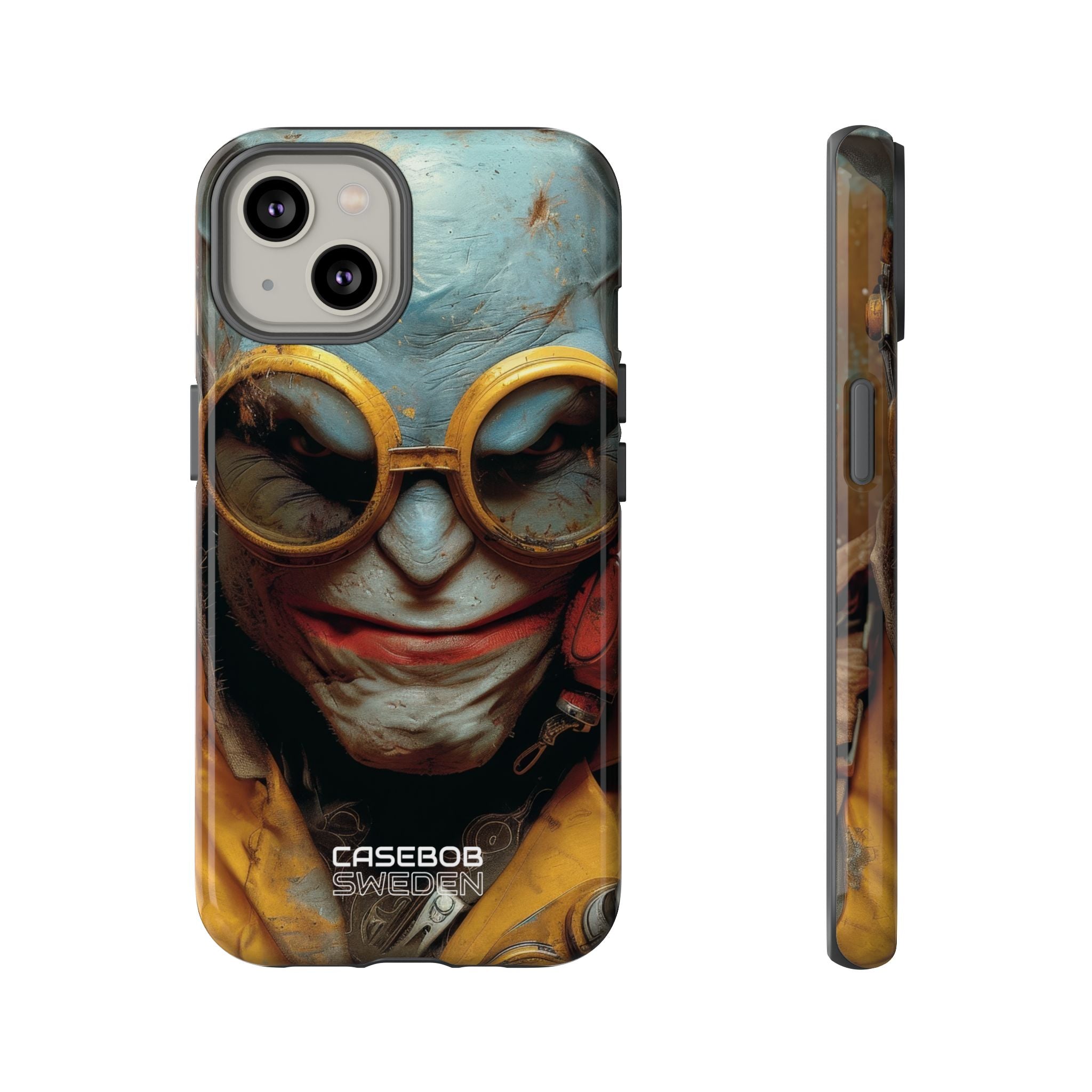 Steampunk Masked Adventurer iPhone 14 - Tough